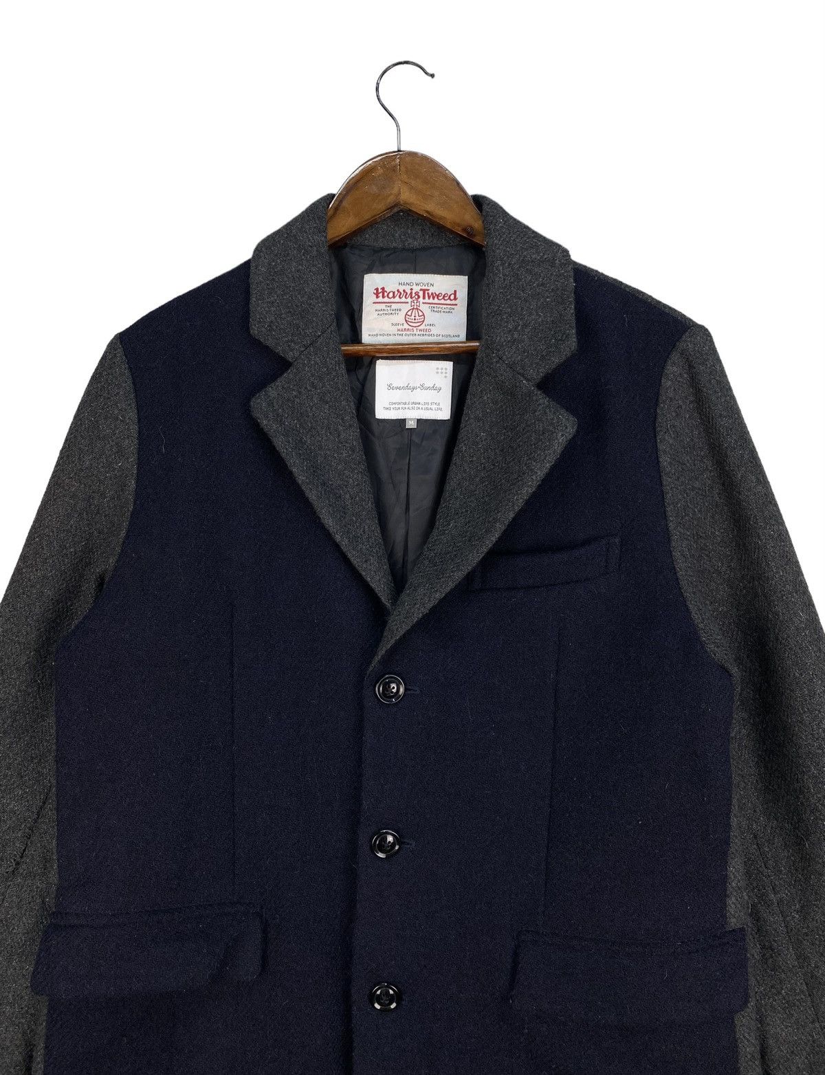 Harris Tweed Harris Tweed X Sevendays Sunday Jacket Size US M / EU 48-50 / 2 - 2 Thumbnail