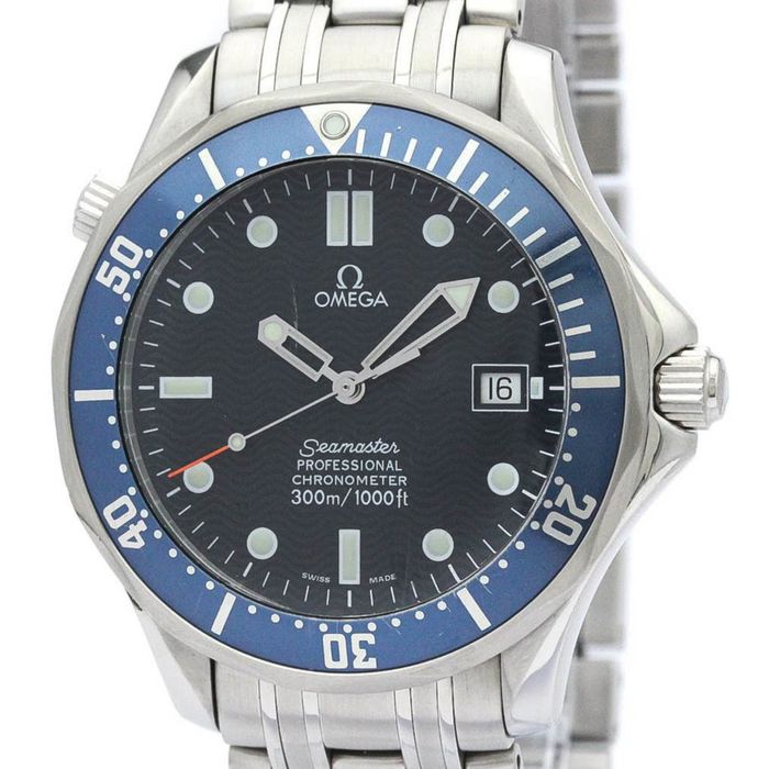 Omega Polished OMEGA Seamaster Professional 300M Automatic Mens Watch ...