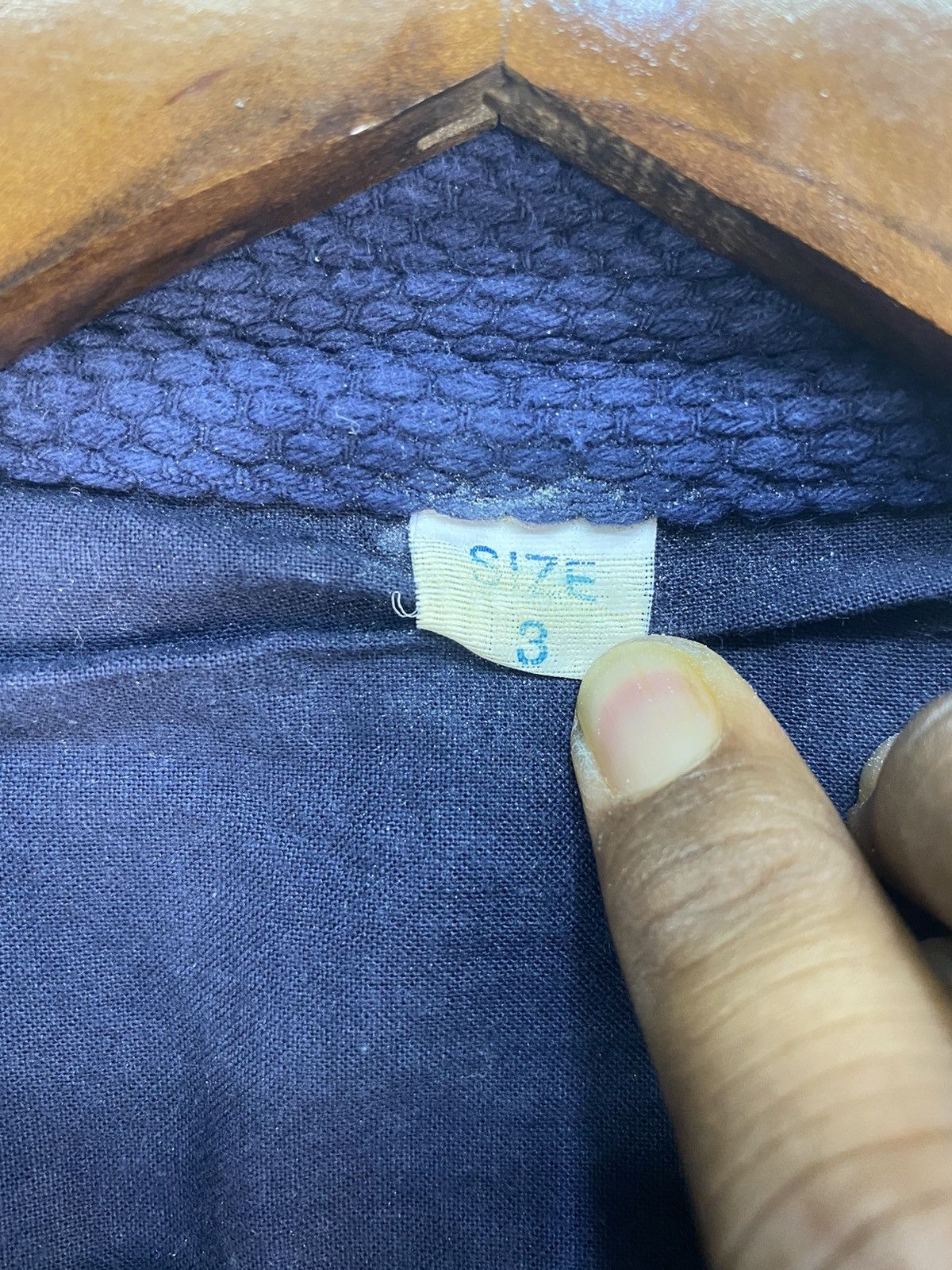 Japanese Brand KIMONO INDIGO SASHIKO BORO STITCHING JAPAN SAMURAI JACKET Size US M / EU 48-50 / 2 - 5 Thumbnail