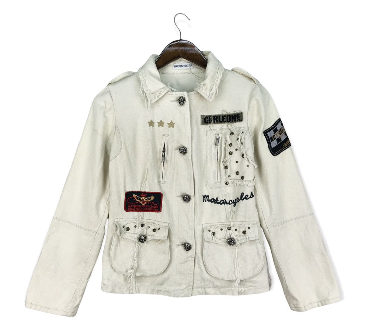 Japanese Brand 🔥HOT🔥Brown Sugar Motorcycle Jacket Size US S / EU 44-46 / 1 - 2 Thumbnail