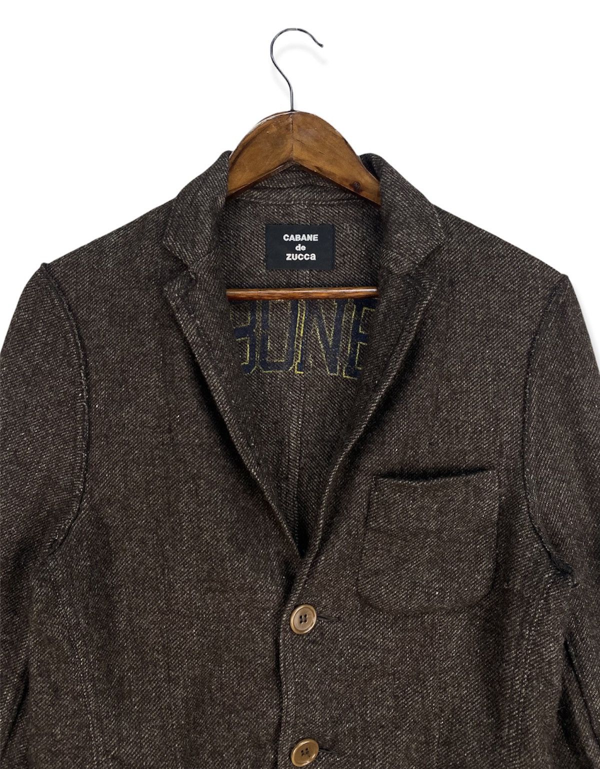 CABANE de ZUCCa Vintage CABANE de ZUCCA Issey Miyake Jacket Size S / US 4 / IT 40 - 2 Thumbnail