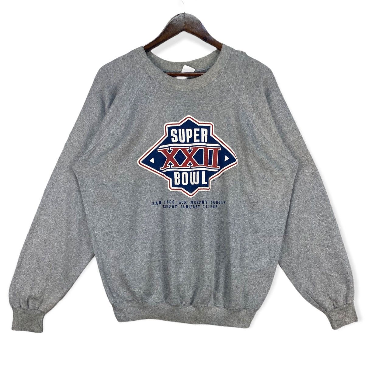 NFL Vintage 80s NFL Super Bowl Sweatshirt Size US XL / EU 56 / 4 - 1 Thumbnail