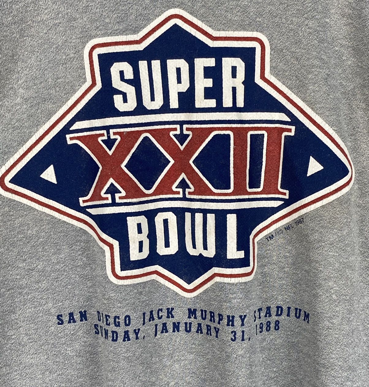 NFL Vintage 80s NFL Super Bowl Sweatshirt Size US XL / EU 56 / 4 - 3 Thumbnail