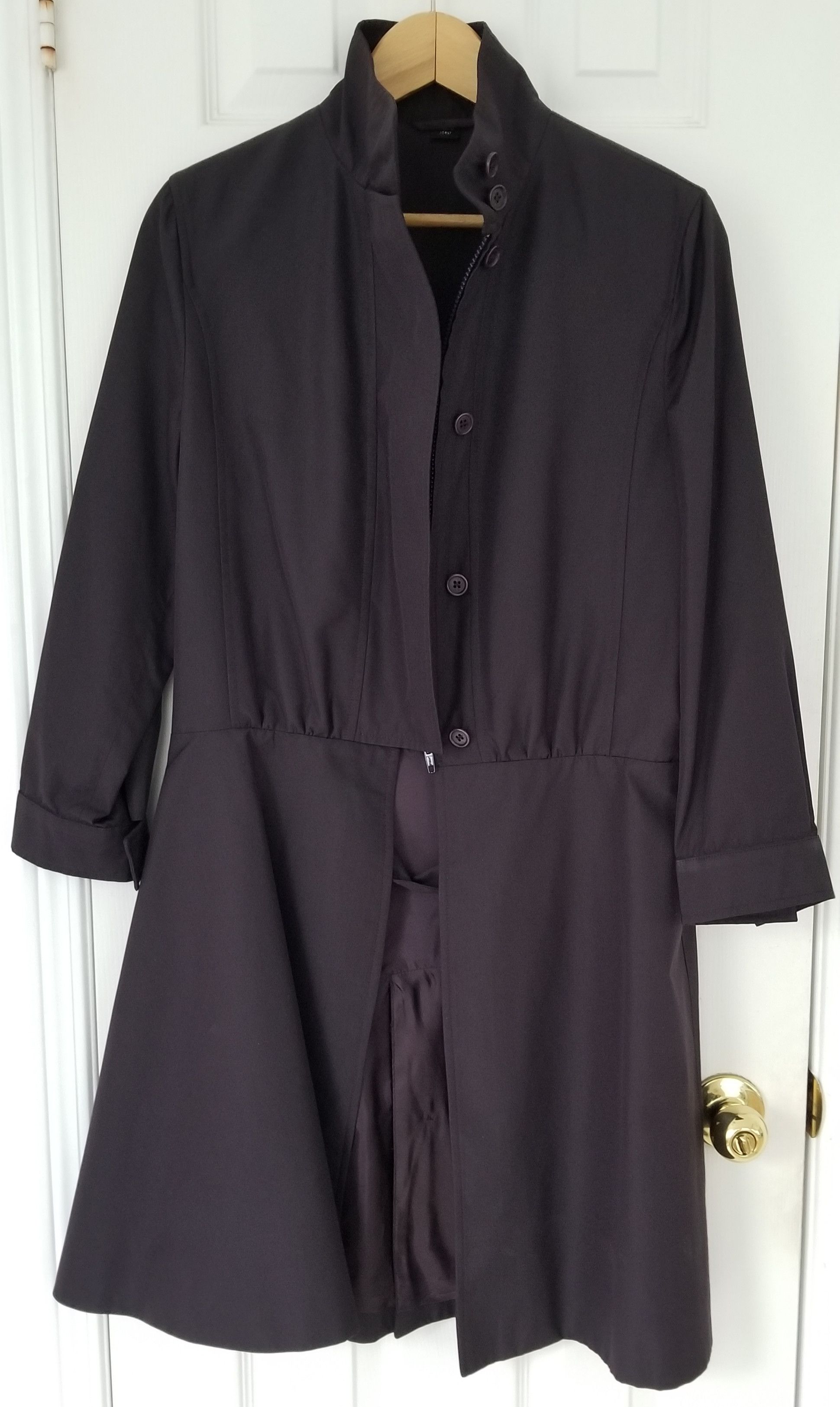 Helmut Lang Helmut Lang Plum Purple Hybrid Coat Jacket M Size M / US 6-8 / IT 42-44 - 2 Thumbnail