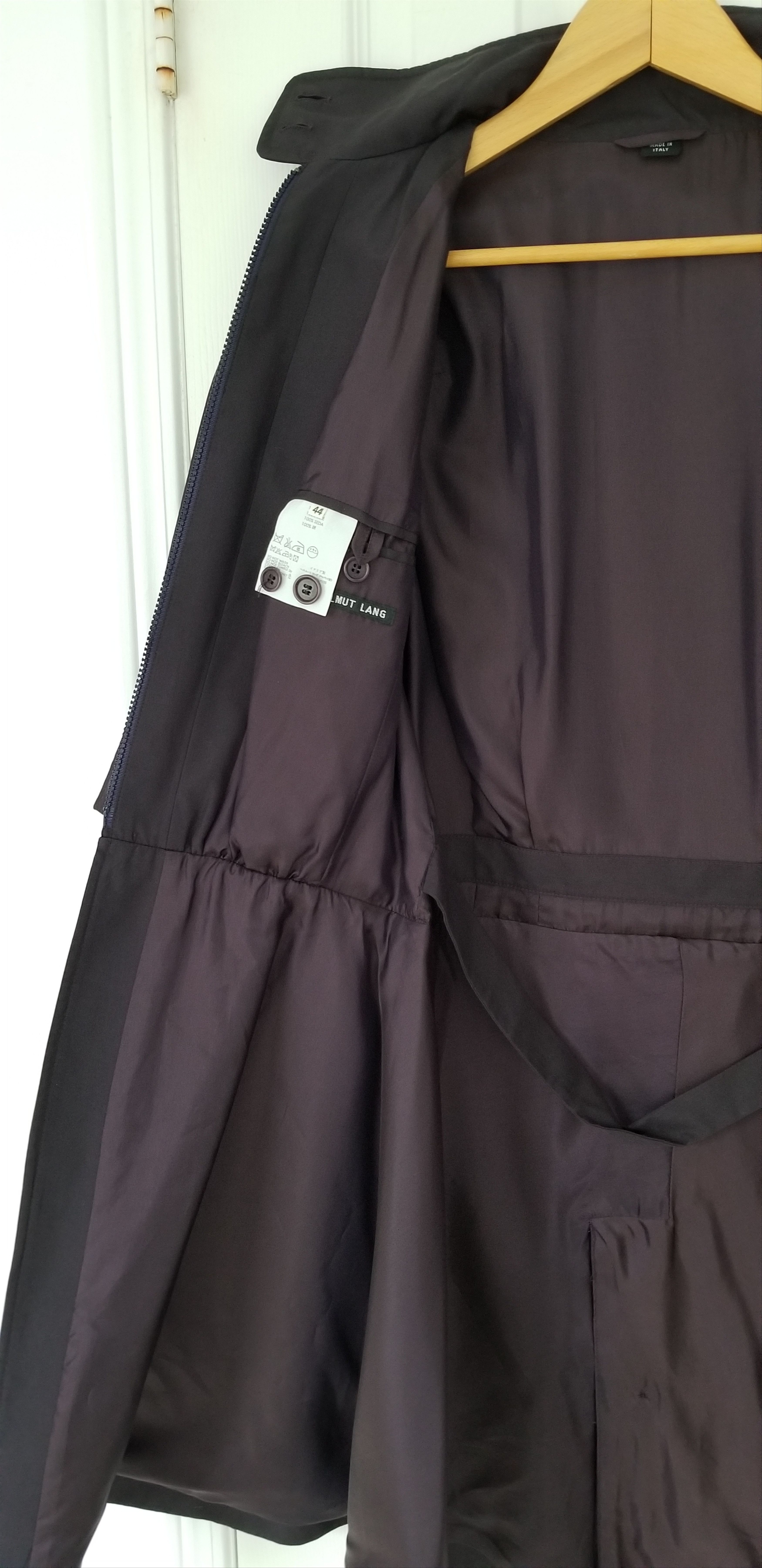 Helmut Lang Helmut Lang Plum Purple Hybrid Coat Jacket M Size M / US 6-8 / IT 42-44 - 8 Thumbnail