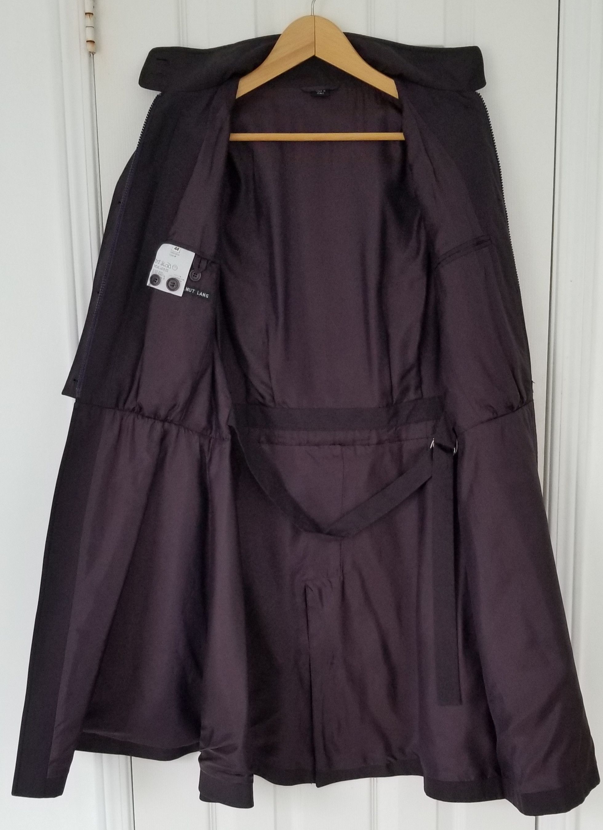 Helmut Lang Helmut Lang Plum Purple Hybrid Coat Jacket M Size M / US 6-8 / IT 42-44 - 4 Thumbnail