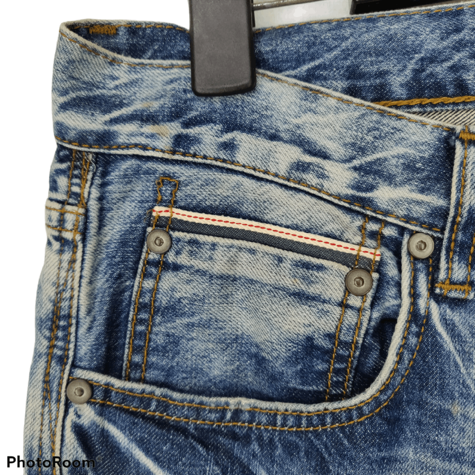 If Six Was Nine × Zara Vintage ZARA Distressed Denim Jeans Size US 31 - 9 Thumbnail