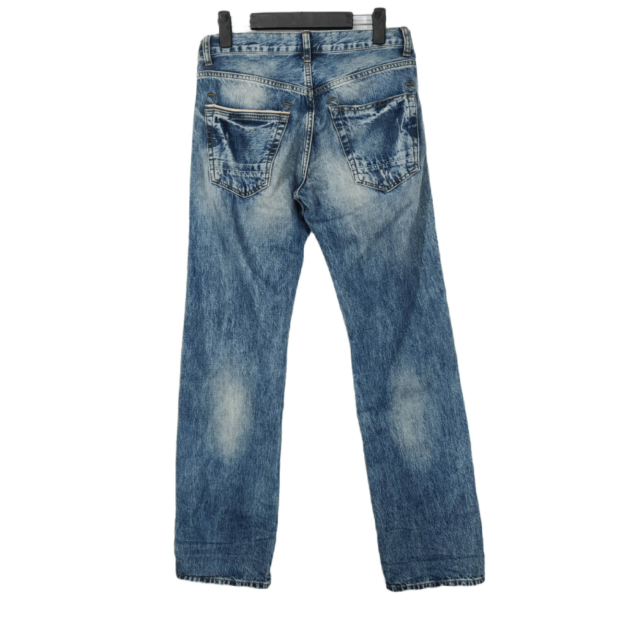 If Six Was Nine × Zara Vintage ZARA Distressed Denim Jeans Size US 31 - 13 Thumbnail