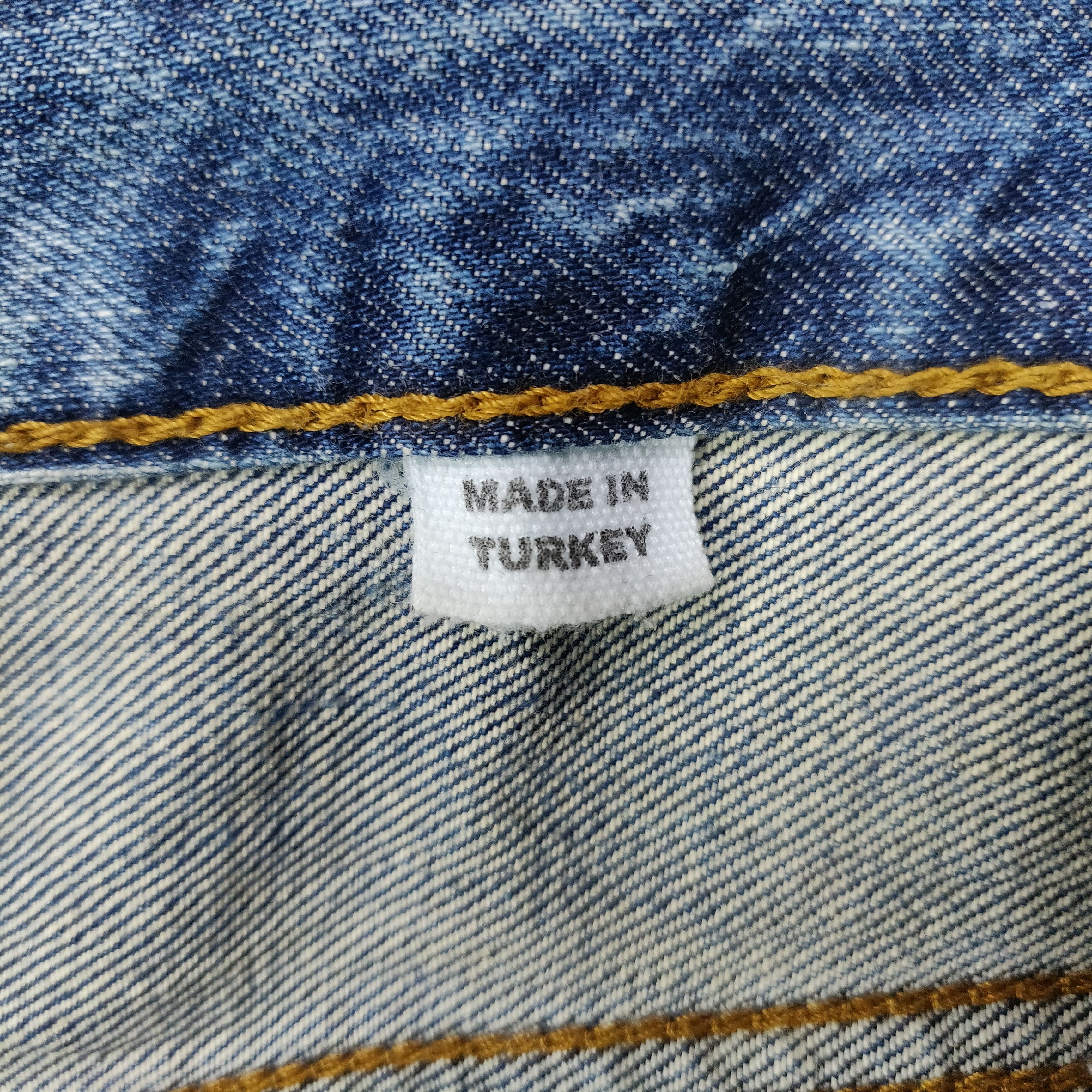 If Six Was Nine × Zara Vintage ZARA Distressed Denim Jeans Size US 31 - 19 Thumbnail