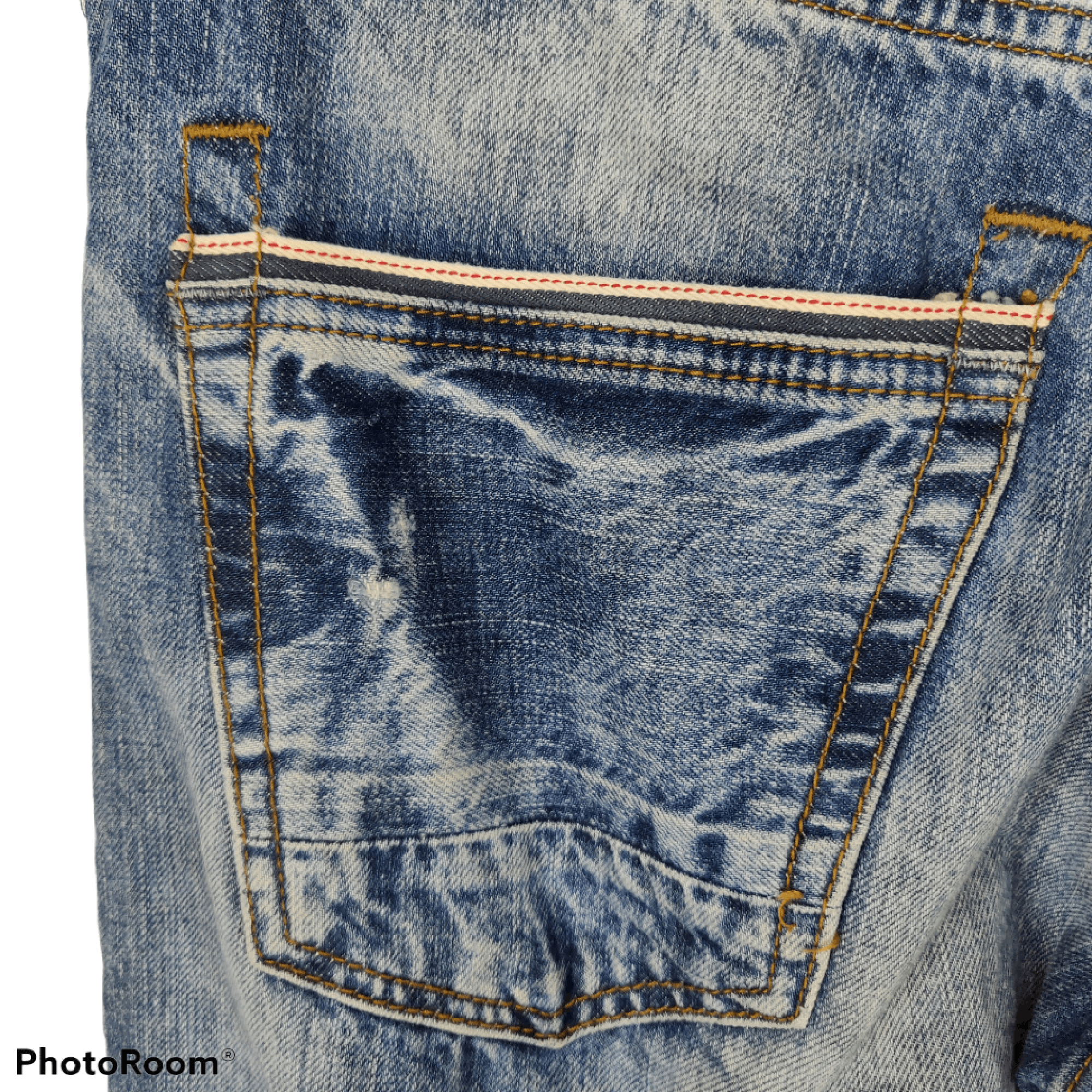 If Six Was Nine × Zara Vintage ZARA Distressed Denim Jeans Size US 31 - 17 Thumbnail