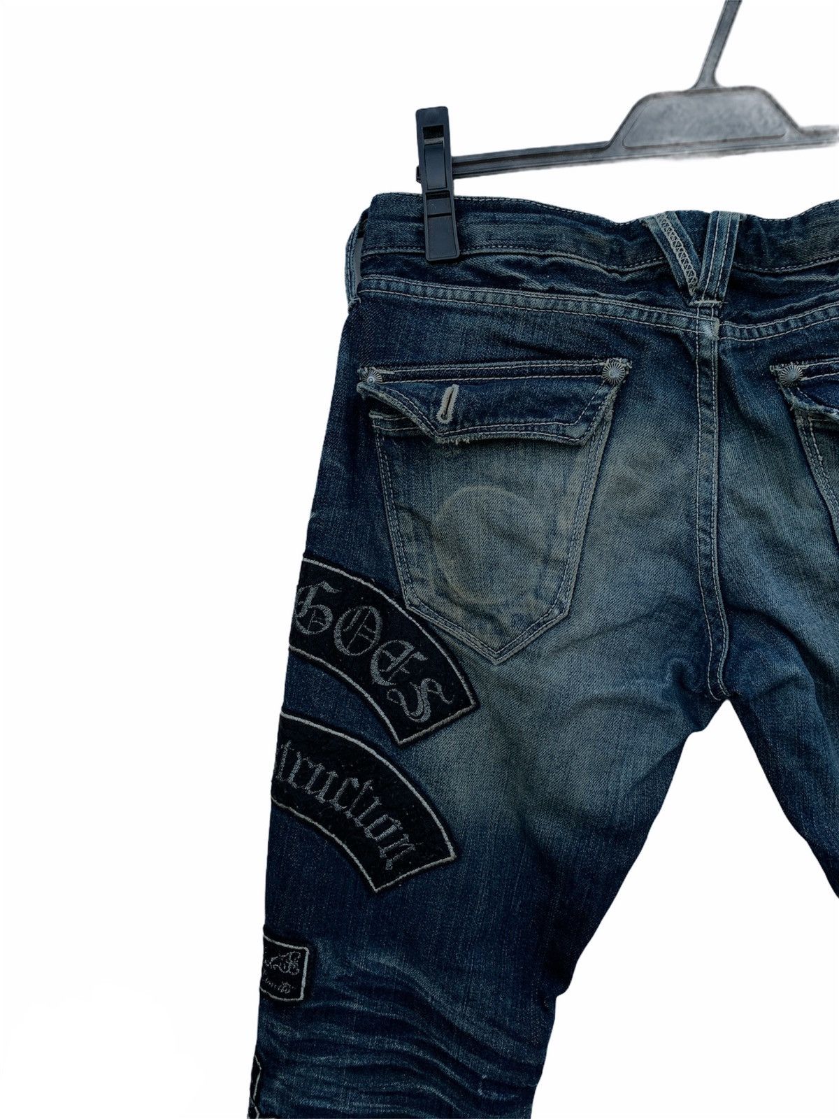 If Six Was Nine × Japanese Brand Japanese Brand Distressed Denim Patches Size US 30 / EU 46 - 12 Thumbnail