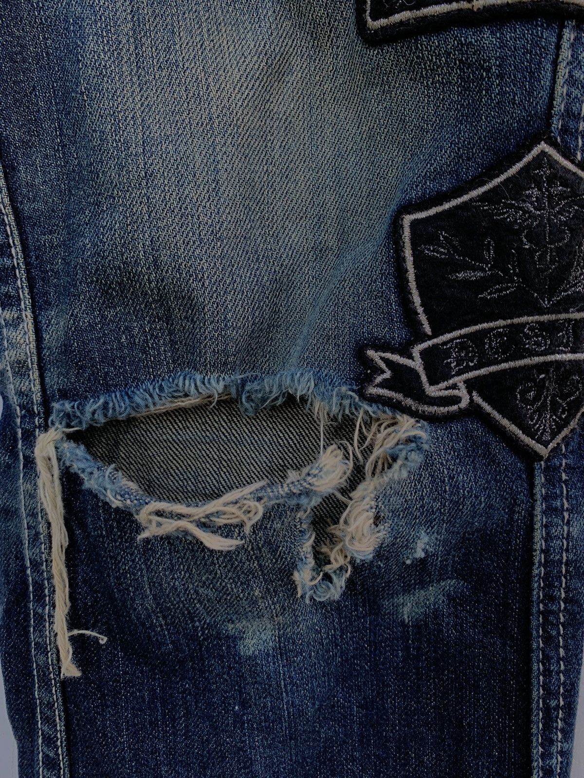 If Six Was Nine × Japanese Brand Japanese Brand Distressed Denim Patches Size US 30 / EU 46 - 20 Thumbnail
