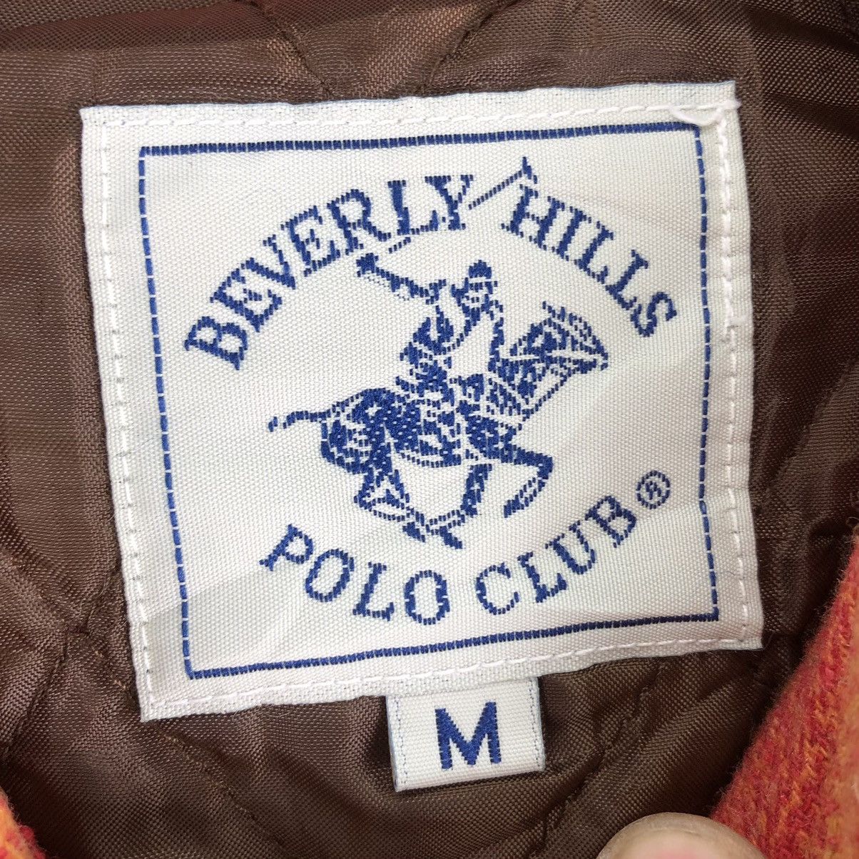 Beverly Hills Polo Club Vintage Wool Flannel Jacket Quilted Lining by Beverly Hills Size US M / EU 48-50 / 2 - 15 Thumbnail