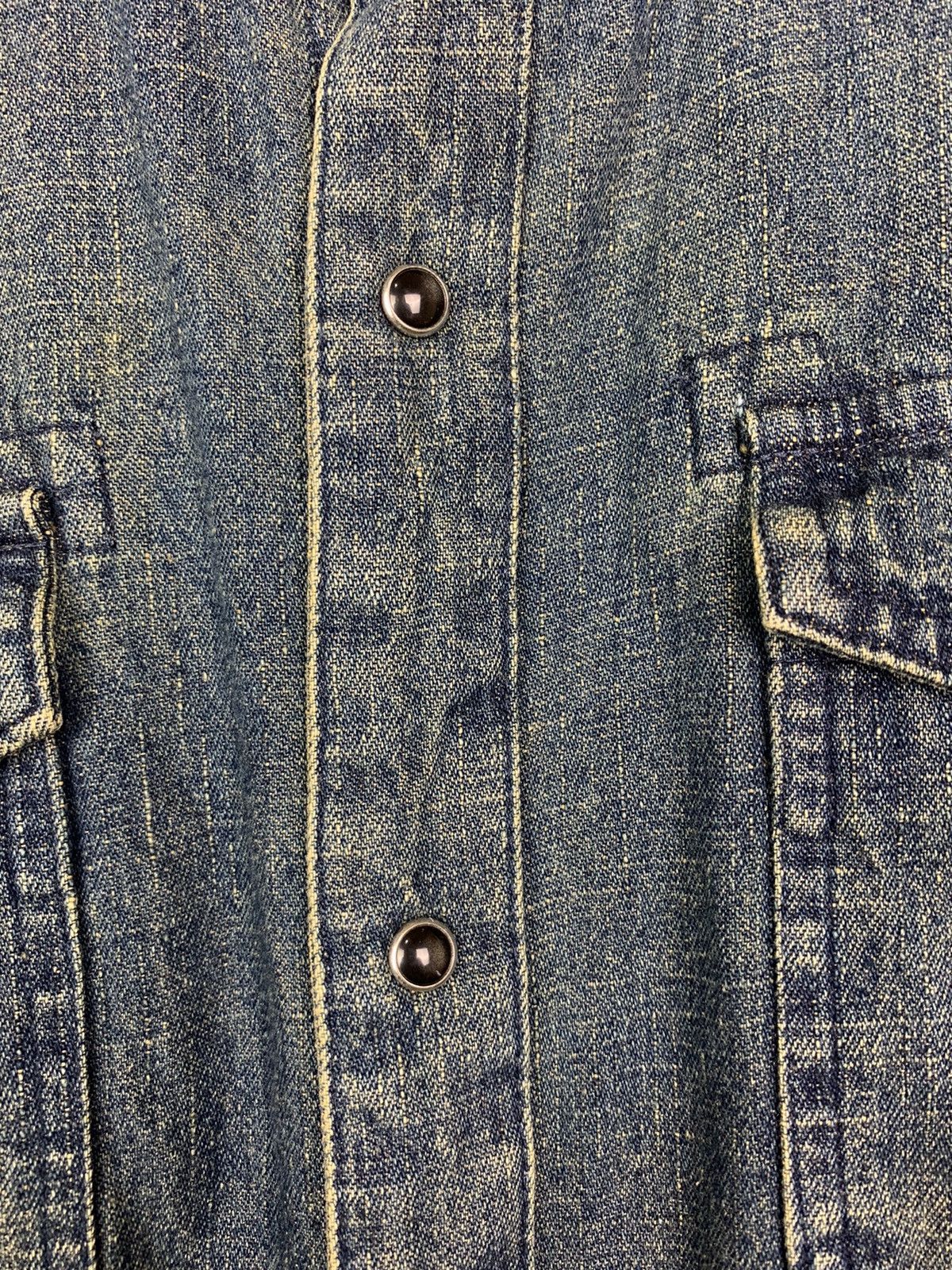 Japanese Brand × Vintage Vintage Japanese Brand Western Denim Button Ups Shirts Size US L / EU 52-54 / 3 - 5 Thumbnail