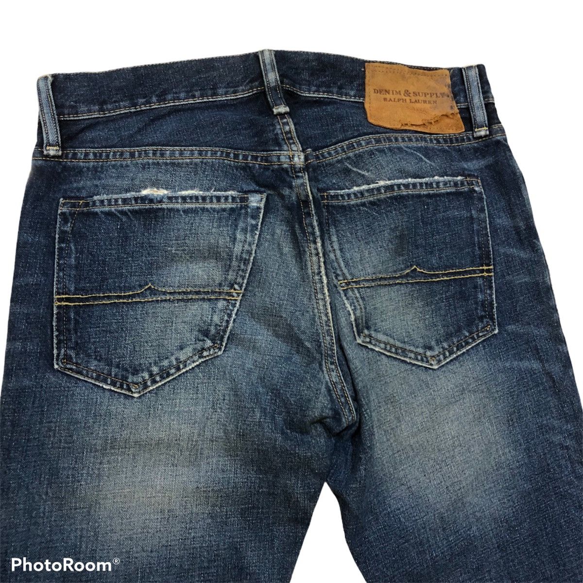 Denim & Supply Ralph Lauren × Ralph Lauren Vintage distressed Denim & Suply Ralph Lauren denim pants Size US 32 / EU 48 - 3 Thumbnail