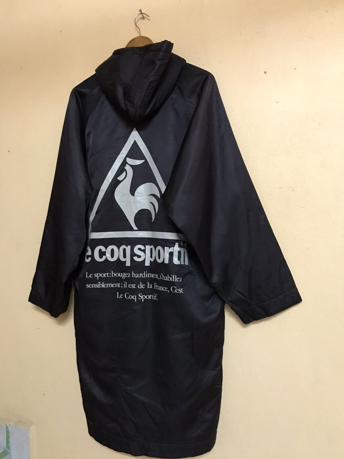 Le Coq Sportif × Other × Vintage RARE 90s VINTAGE LE COQ SPORTIF SHERPA LONG JACKET CASUAL Size US L / EU 52-54 / 3 - 3 Thumbnail