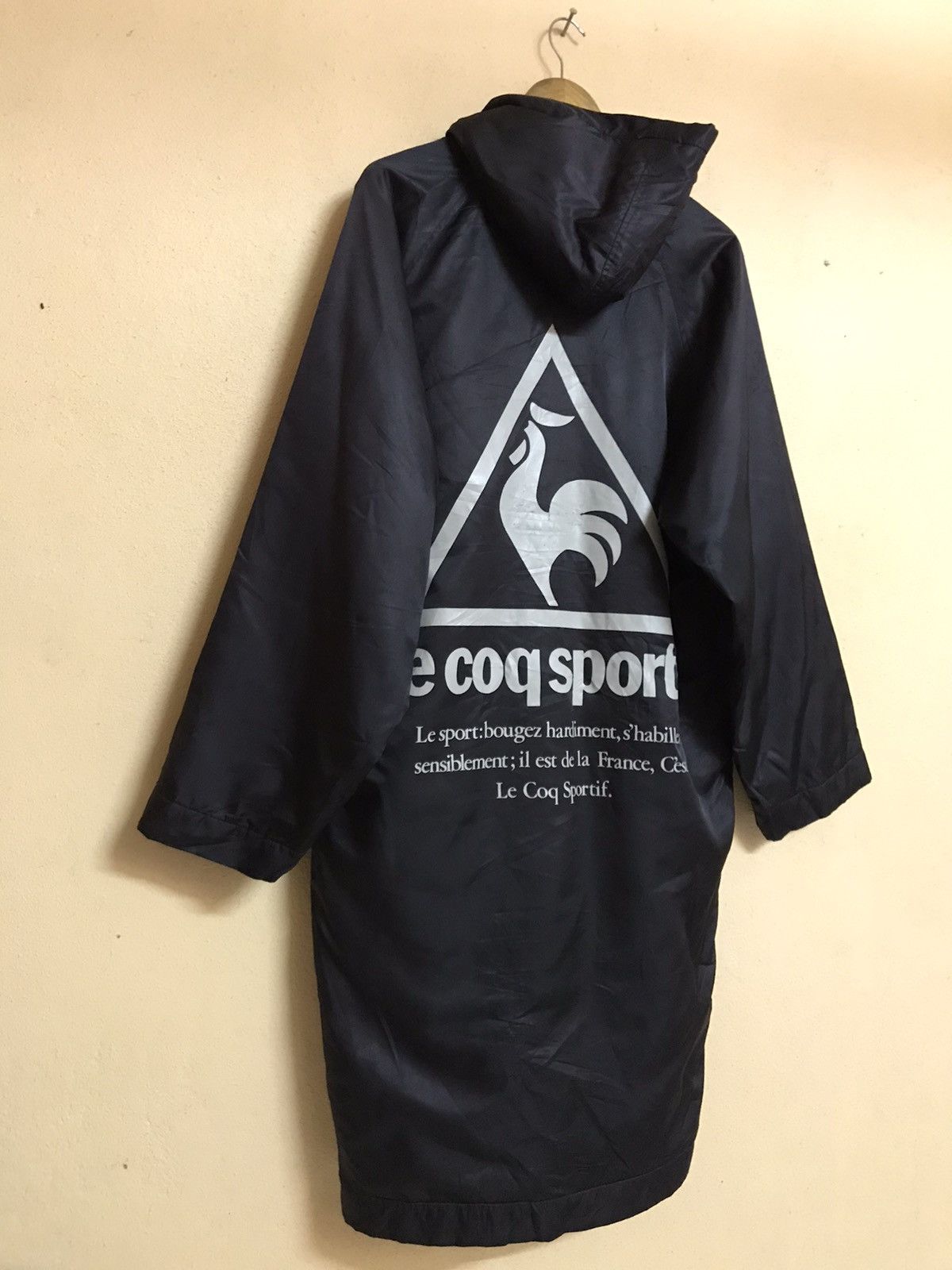 Le Coq Sportif × Other × Vintage RARE 90s VINTAGE LE COQ SPORTIF SHERPA LONG JACKET CASUAL Size US L / EU 52-54 / 3 - 2 Thumbnail