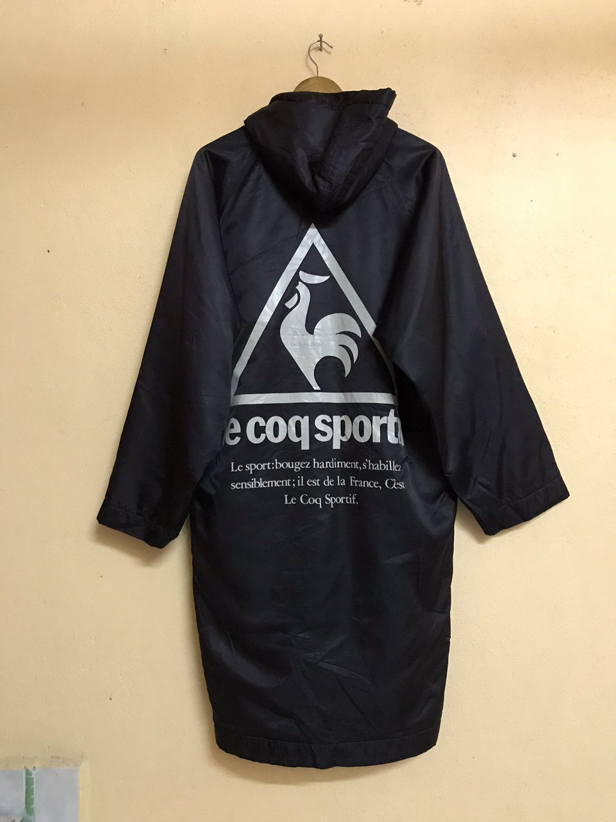 Le Coq Sportif × Other × Vintage RARE 90s VINTAGE LE COQ SPORTIF SHERPA LONG JACKET CASUAL Size US L / EU 52-54 / 3 - 1 Thumbnail