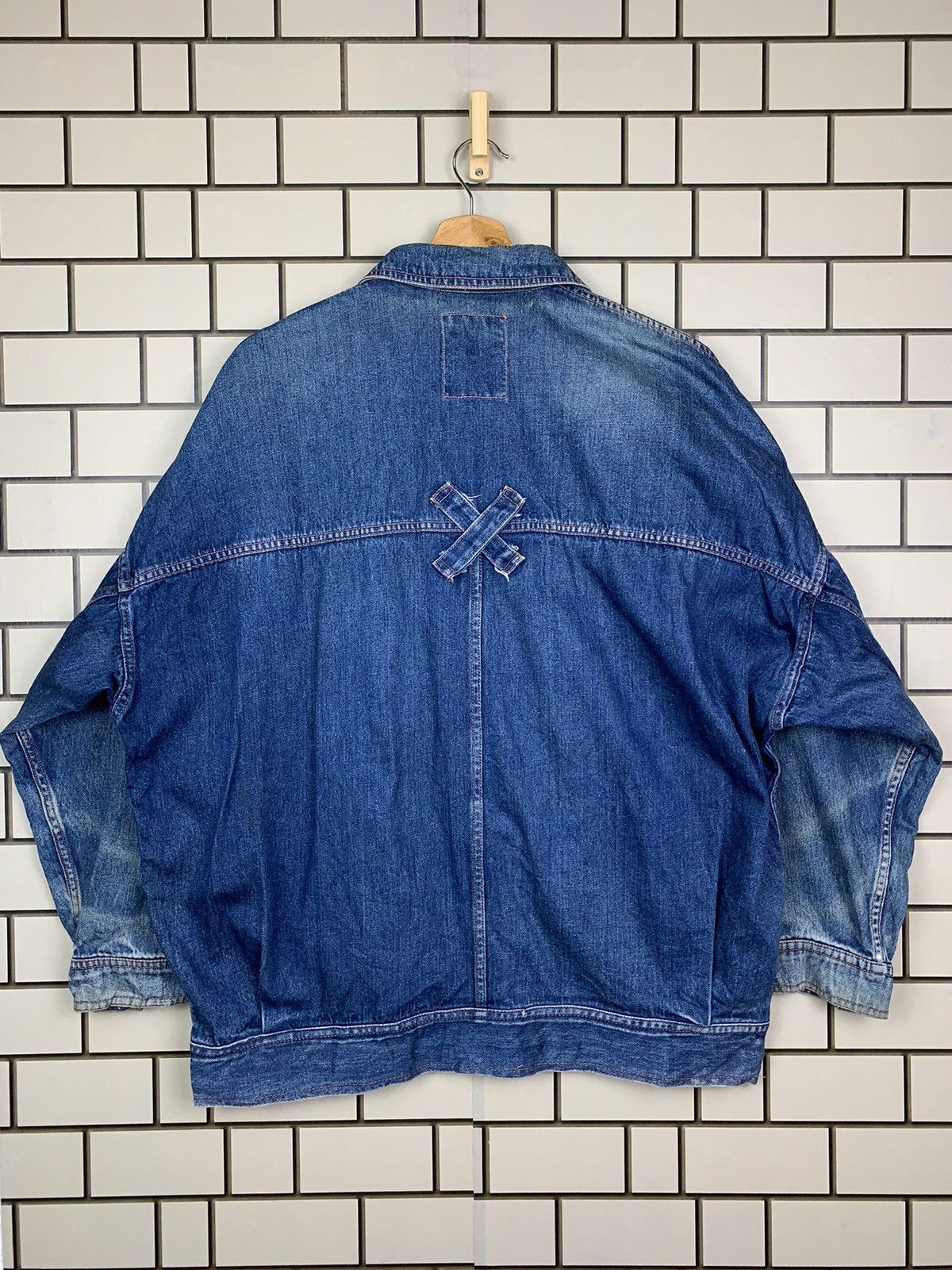 Vintage Vintage Japanese Brand Dream Town Denim Jacket Size US M / EU 48-50 / 2 - 4 Thumbnail