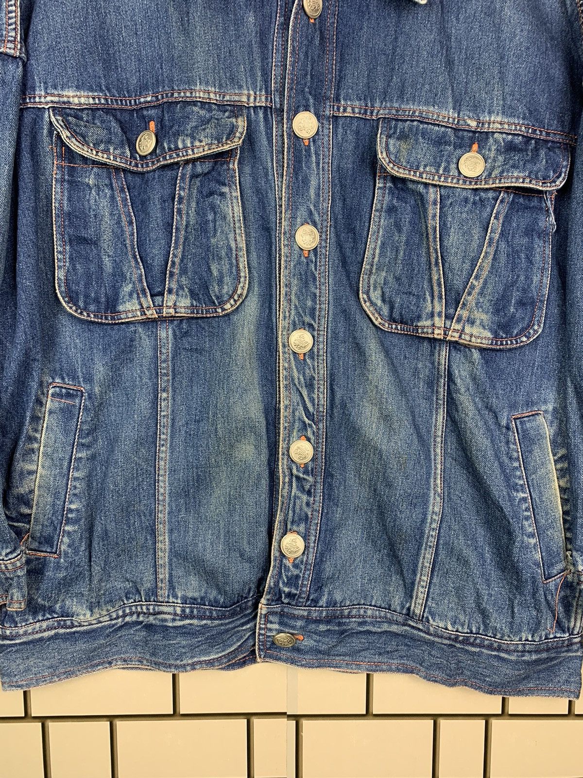 Vintage Vintage Japanese Brand Dream Town Denim Jacket Size US M / EU 48-50 / 2 - 6 Thumbnail