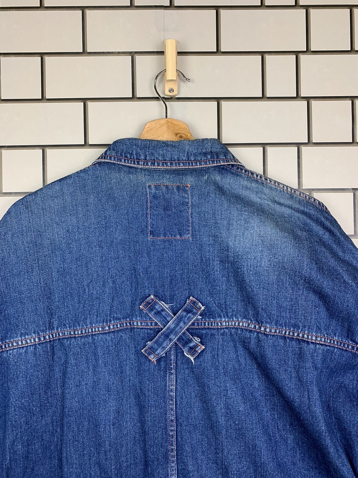 Vintage Vintage Japanese Brand Dream Town Denim Jacket Size US M / EU 48-50 / 2 - 14 Thumbnail