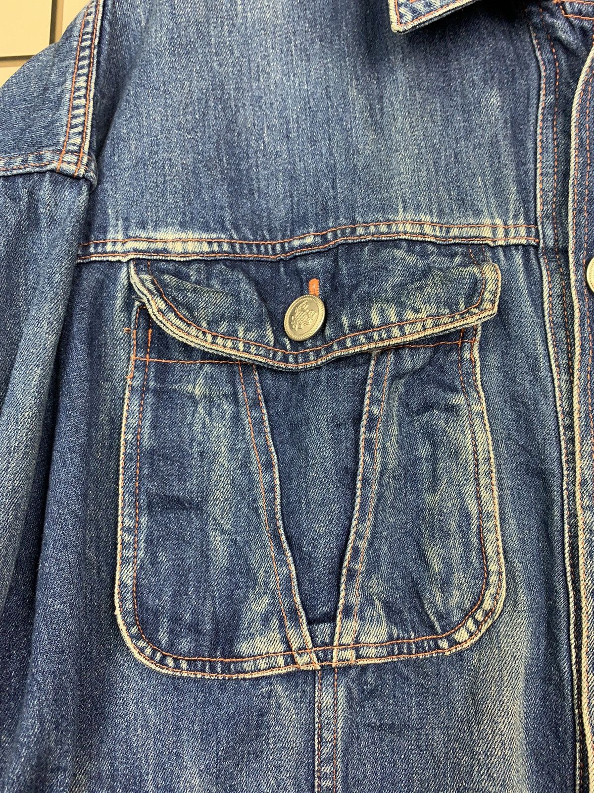 Vintage Vintage Japanese Brand Dream Town Denim Jacket Size US M / EU 48-50 / 2 - 10 Thumbnail