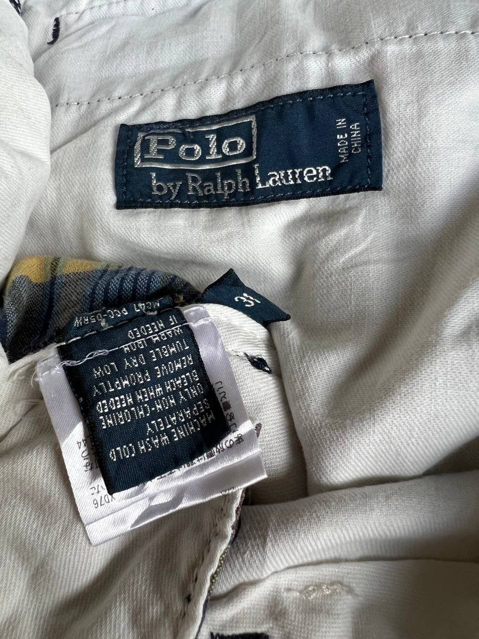 Polo Ralph Lauren Vtg Polo Ralph Lauren Buckle Back Pleated Multicolor Pants Size US 31 - 5 Thumbnail