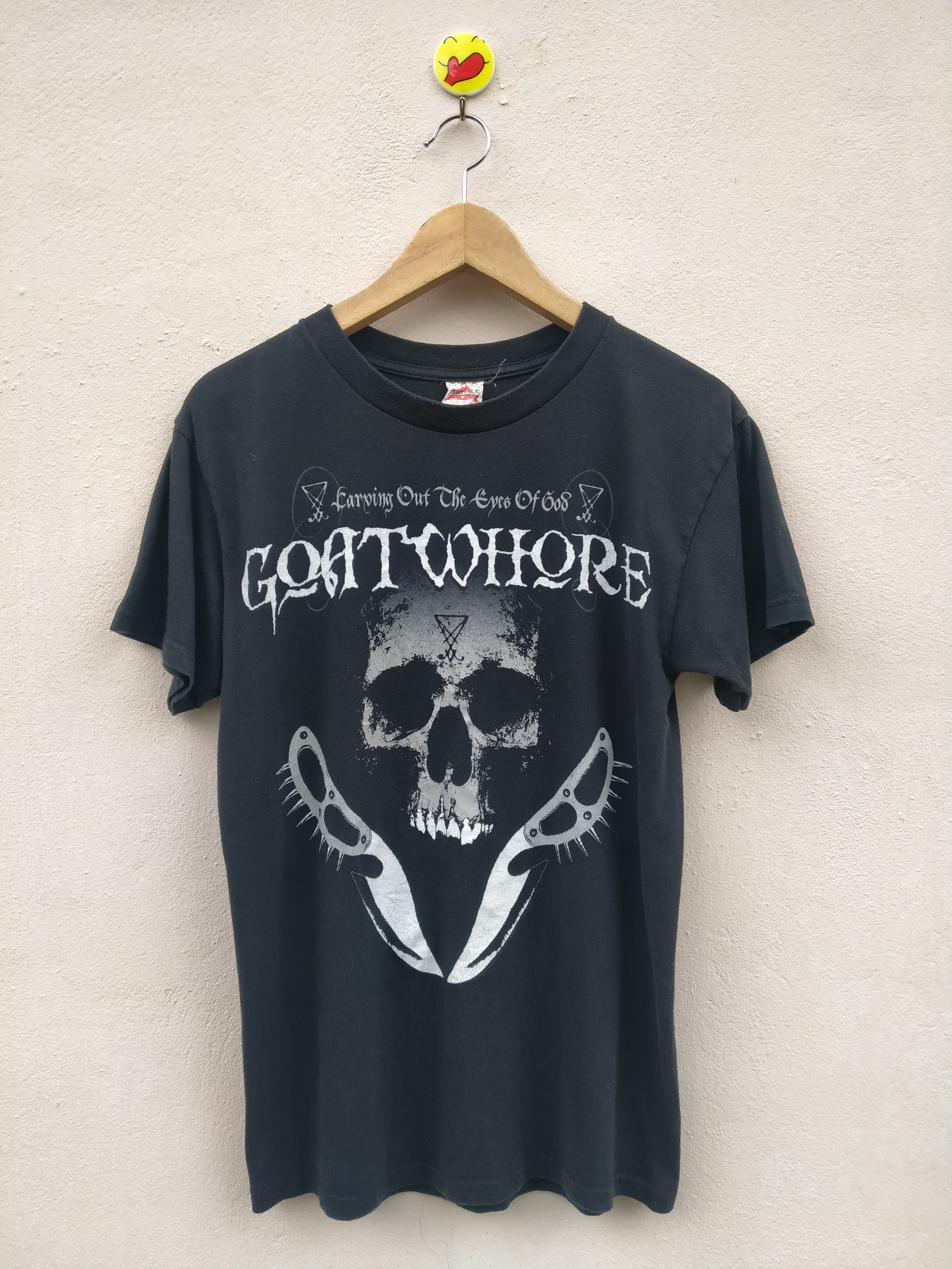 Vintage Vtg GoatWhore Carving Out the Eyes of God Extreme Metal Band ...
