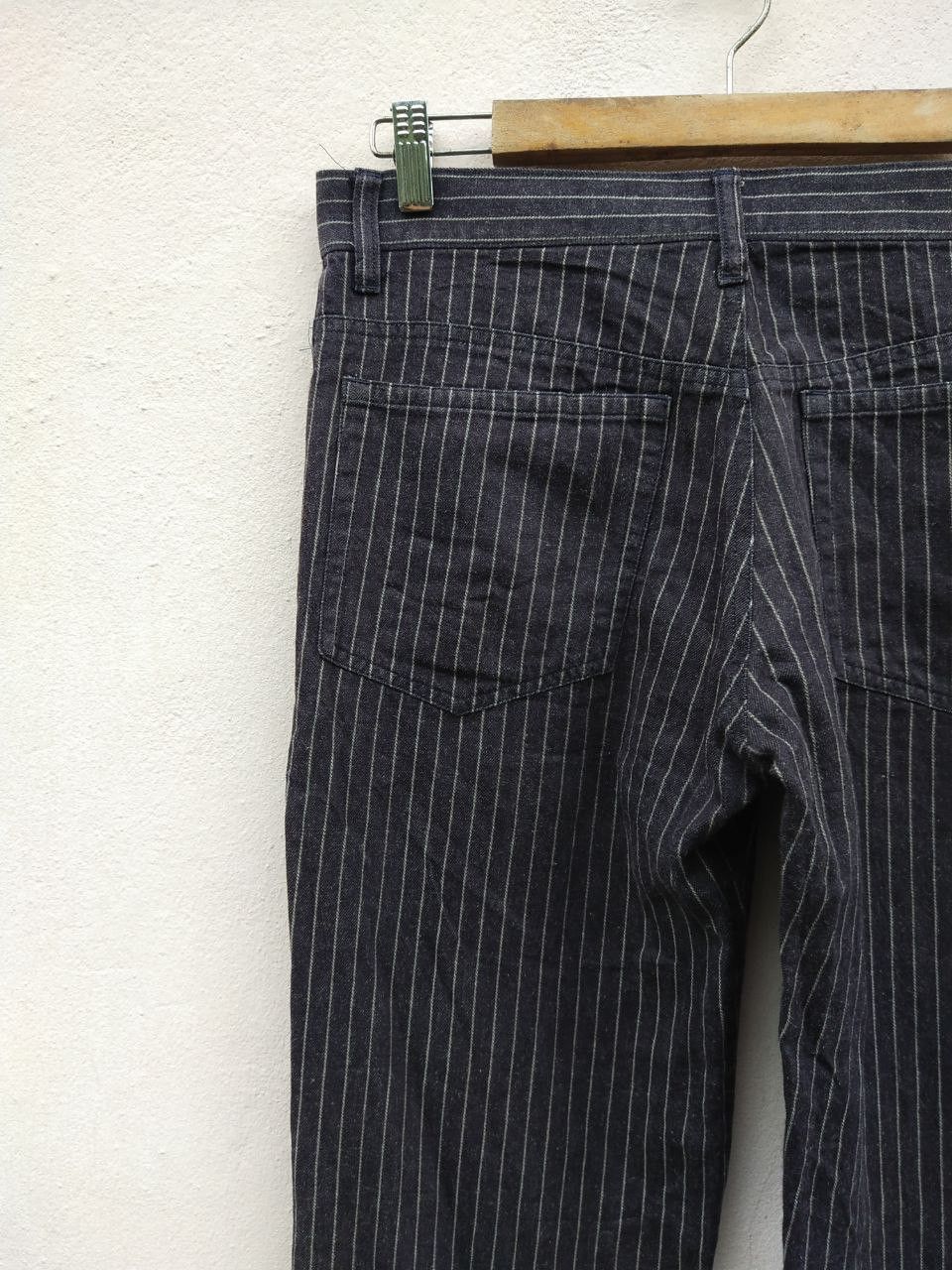 Japanese Brand Japanese Brand Tees & Hiro Stripe Casual Trouser Pants Size US 31 - 12 Thumbnail