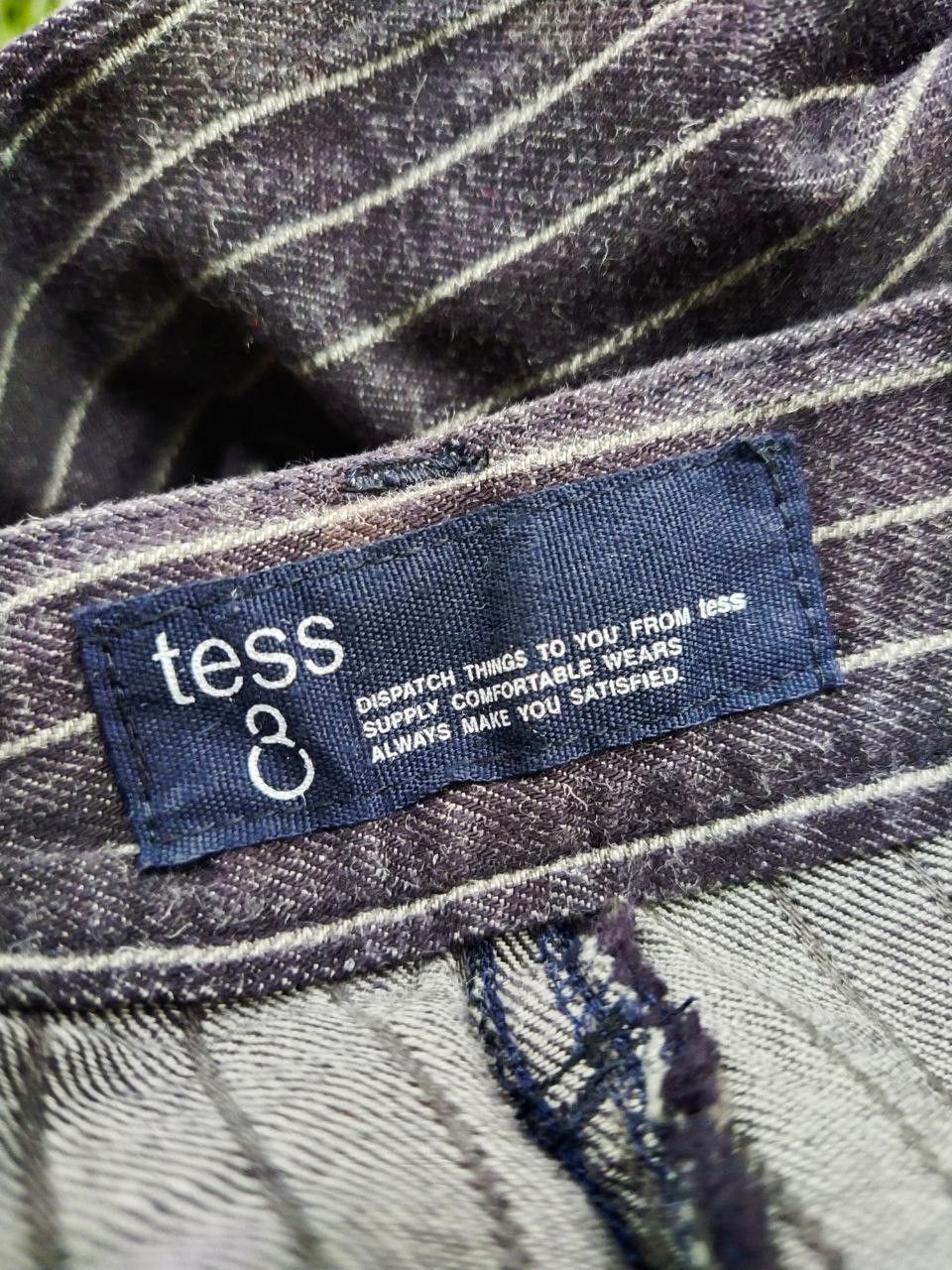 Japanese Brand Japanese Brand Tees & Hiro Stripe Casual Trouser Pants Size US 31 - 18 Thumbnail