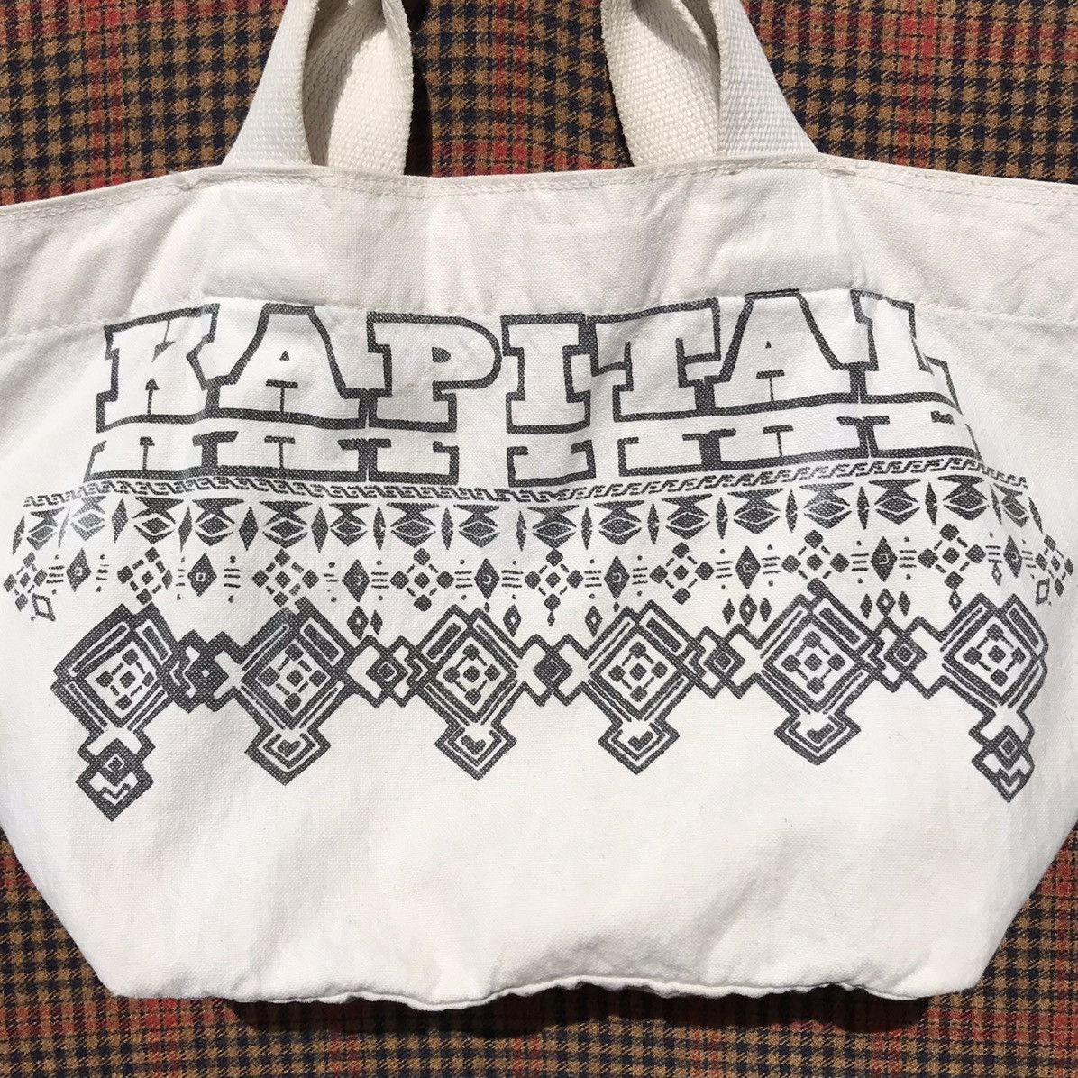 Kapital Kapital Duffle Bag Canvas Kapital Kiro Hirata Japan Designer Size ONE SIZE - 4 Thumbnail
