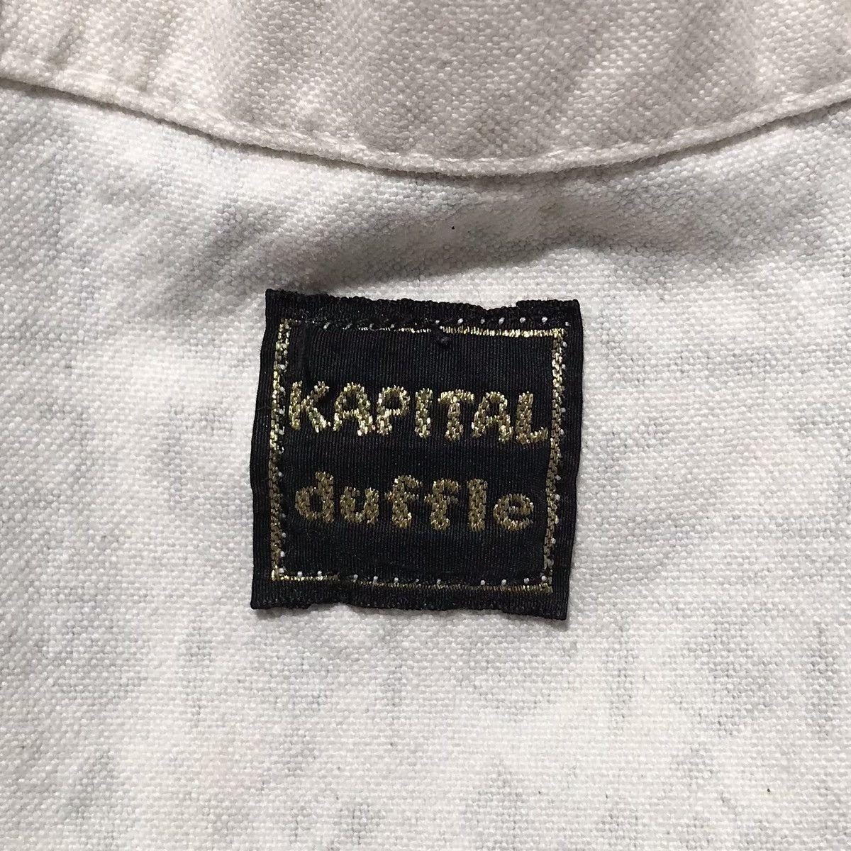 Kapital Kapital Duffle Bag Canvas Kapital Kiro Hirata Japan Designer Size ONE SIZE - 13 Thumbnail
