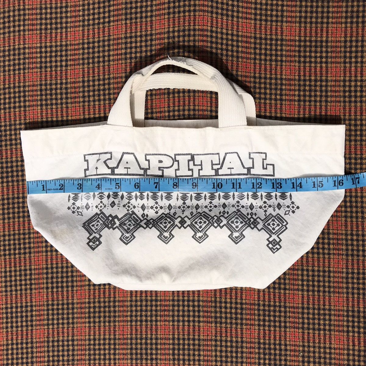 Kapital Kapital Duffle Bag Canvas Kapital Kiro Hirata Japan Designer Size ONE SIZE - 14 Thumbnail