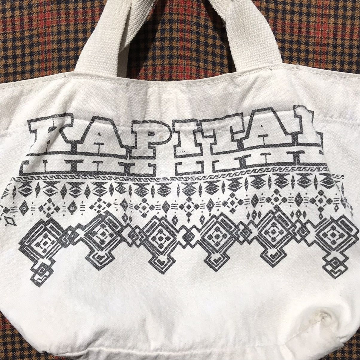 Kapital Kapital Duffle Bag Canvas Kapital Kiro Hirata Japan Designer Size ONE SIZE - 7 Thumbnail