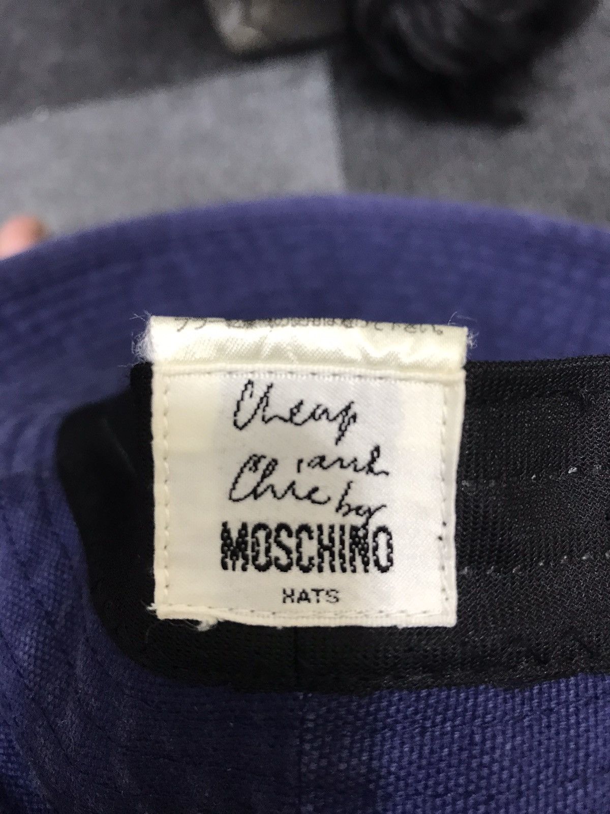 Designer × Moschino MOSCHINO Bucket Hat Size ONE SIZE - 5 Thumbnail