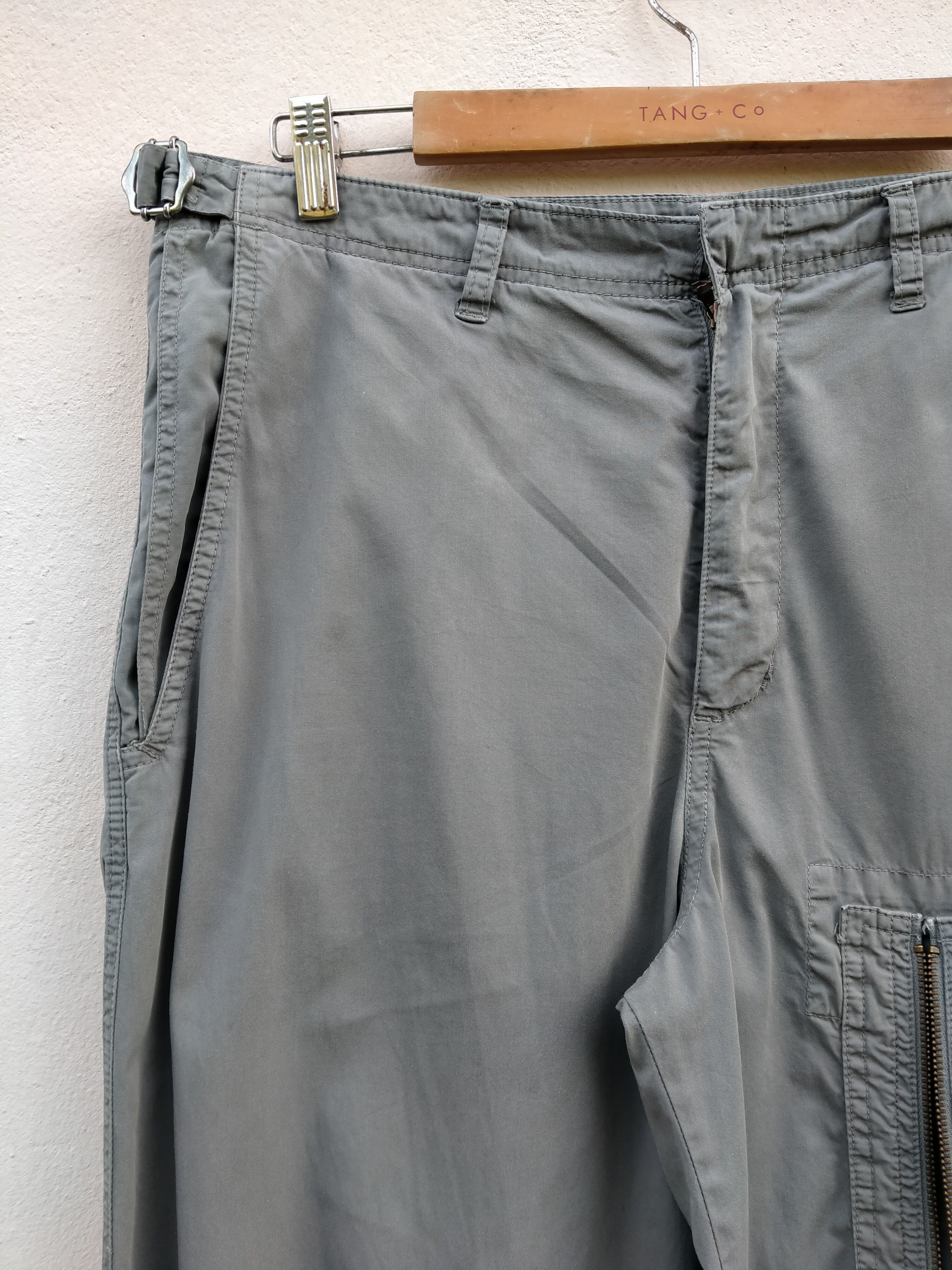 Silas Japanese Brand Silas Nylon Adjustable Waist Trouser Pant Size US 33 - 4 Thumbnail