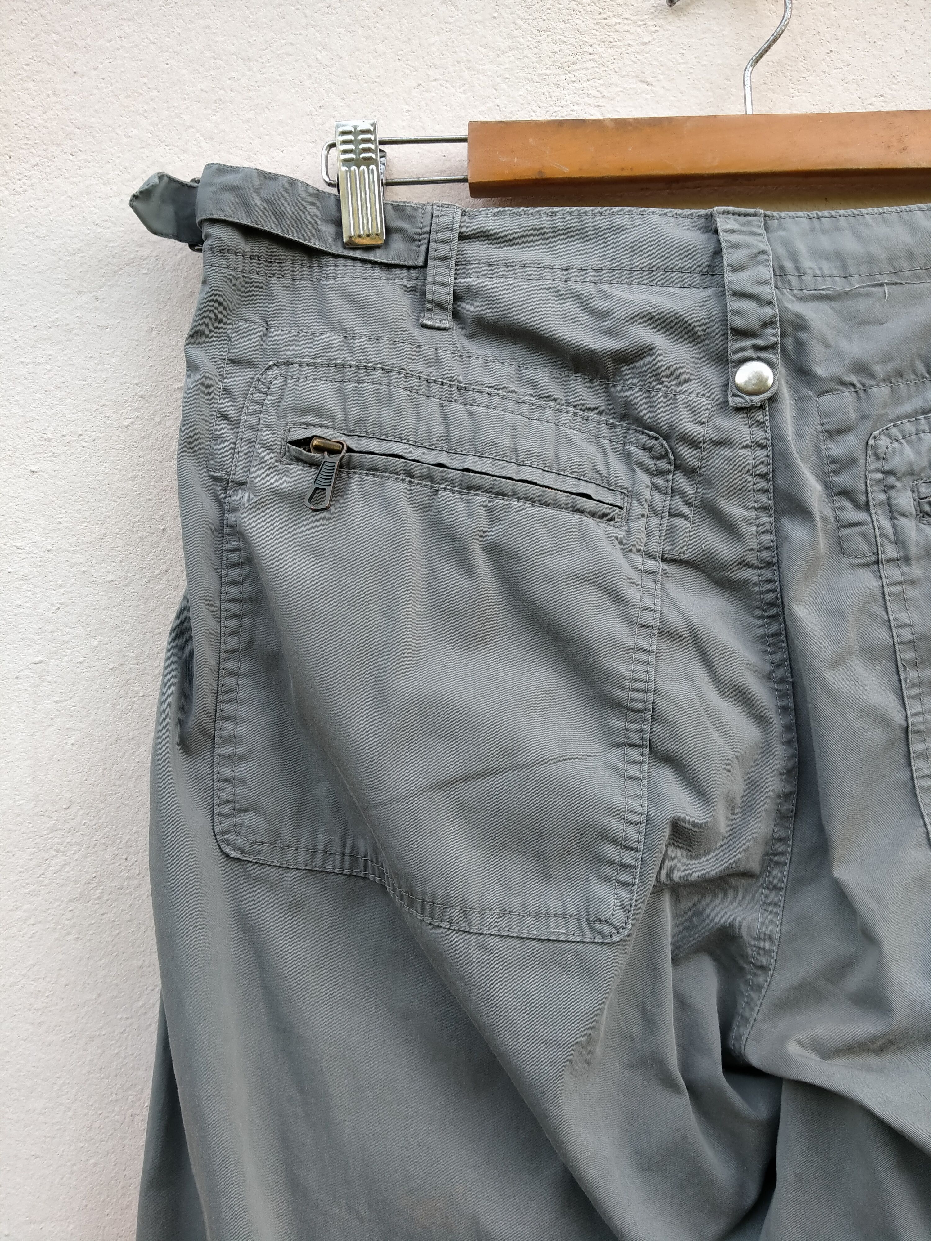 Silas Japanese Brand Silas Nylon Adjustable Waist Trouser Pant Size US 33 - 11 Thumbnail