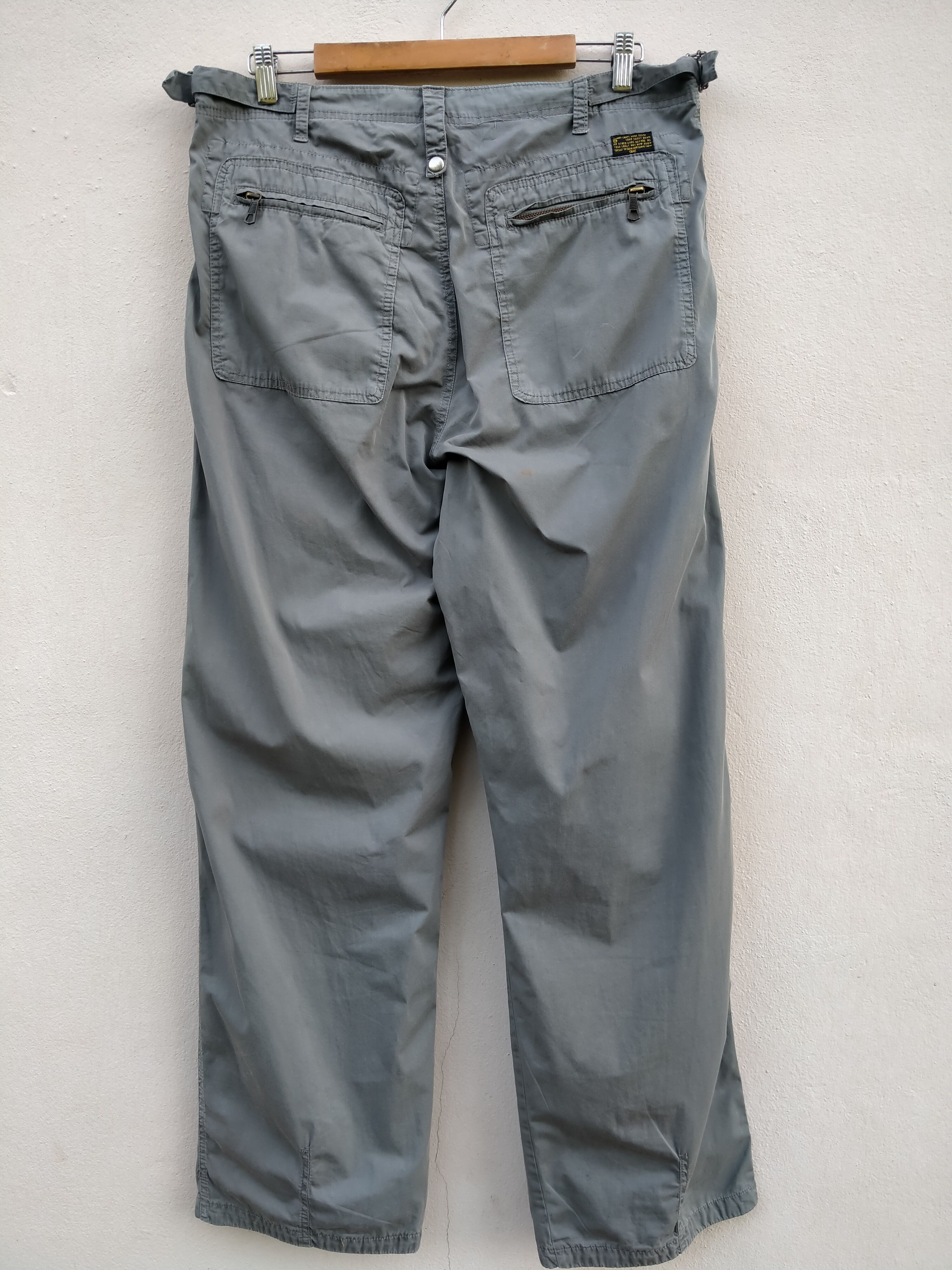 Silas Japanese Brand Silas Nylon Adjustable Waist Trouser Pant Size US 33 - 2 Thumbnail