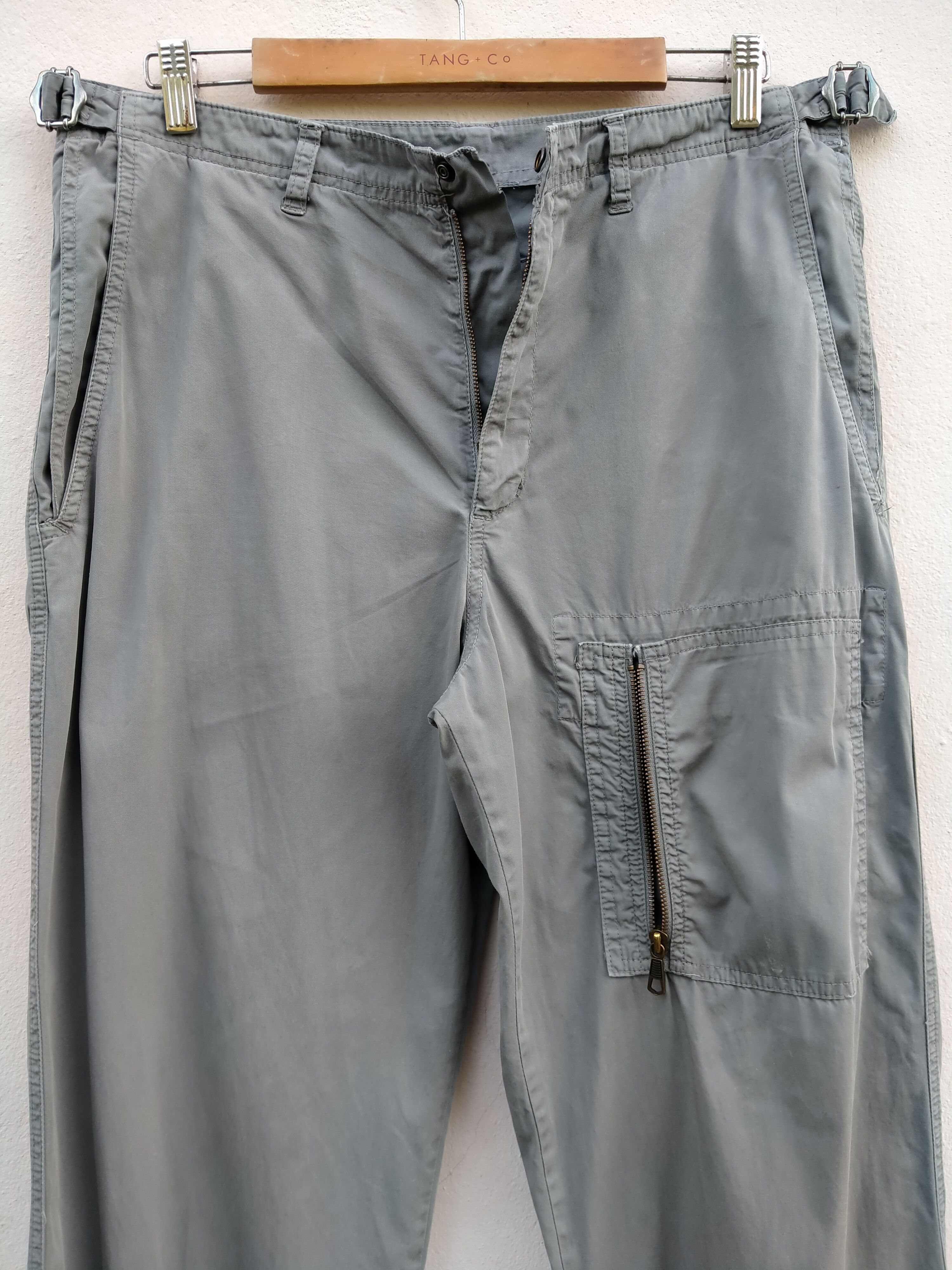 Silas Japanese Brand Silas Nylon Adjustable Waist Trouser Pant Size US 33 - 3 Thumbnail