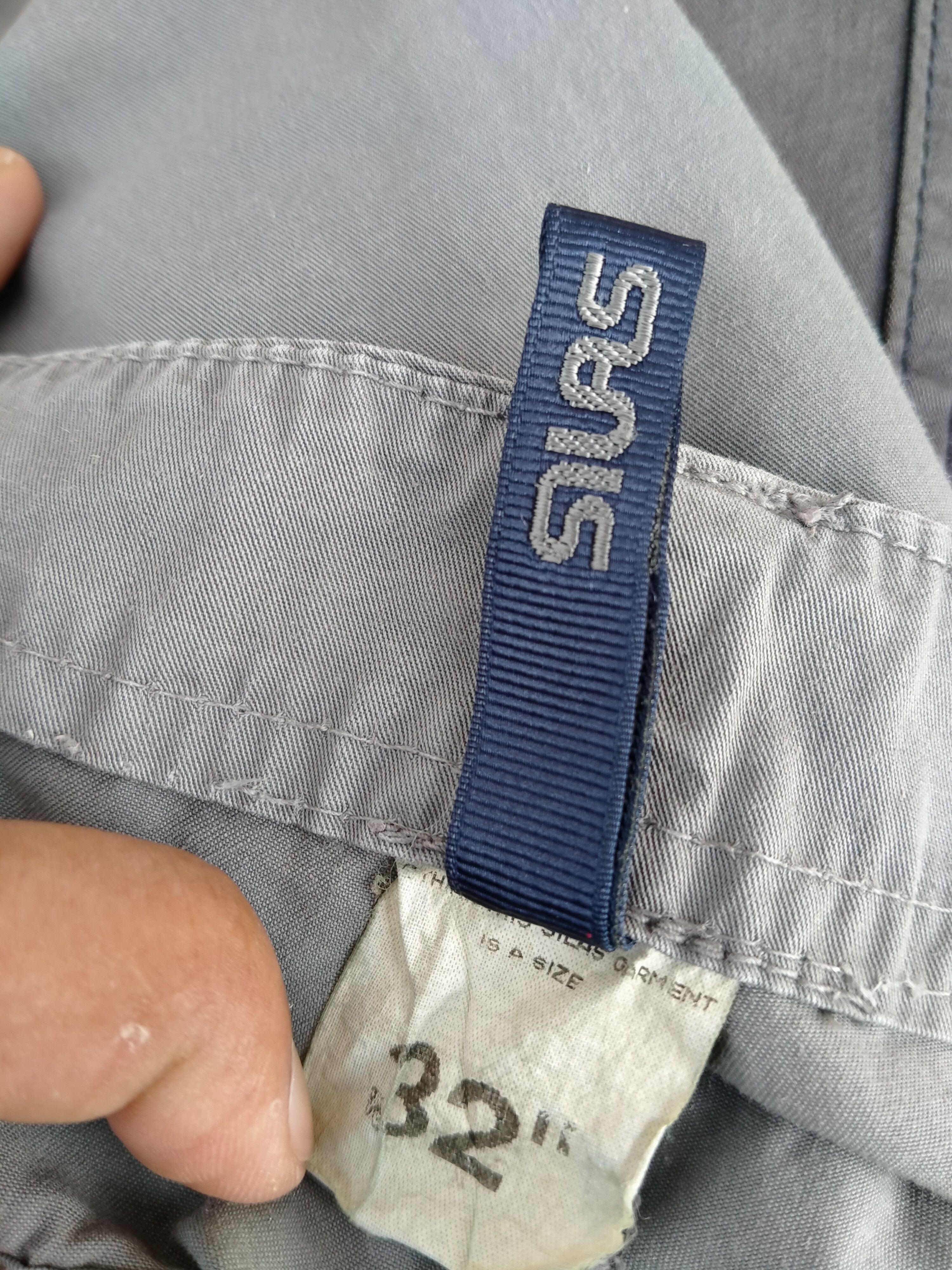 Silas Japanese Brand Silas Nylon Adjustable Waist Trouser Pant Size US 33 - 20 Thumbnail