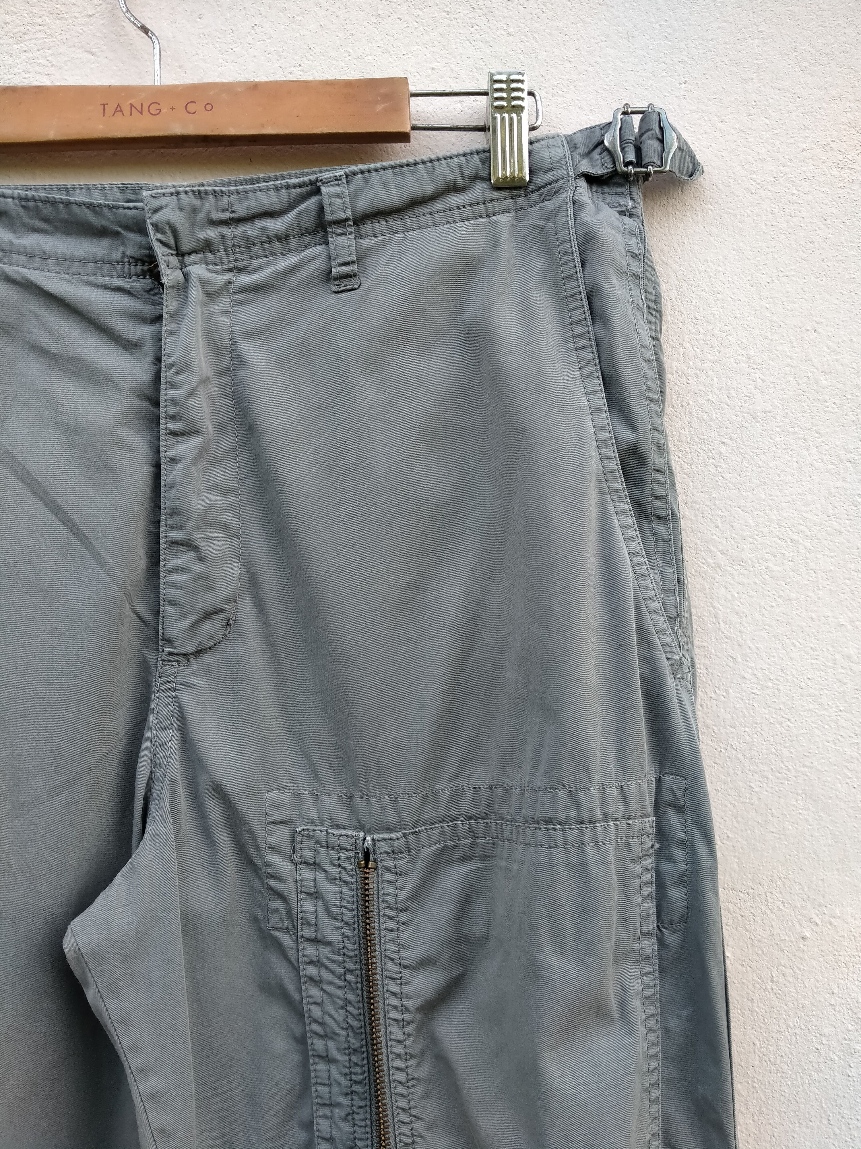 Silas Japanese Brand Silas Nylon Adjustable Waist Trouser Pant Size US 33 - 7 Thumbnail