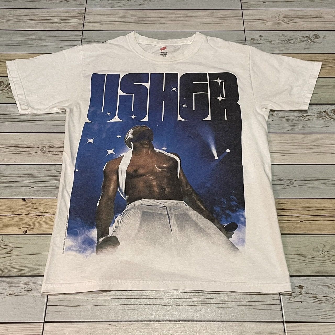Rare Vintage 2011 Usher Hiphop Raptee Band Tour Tee