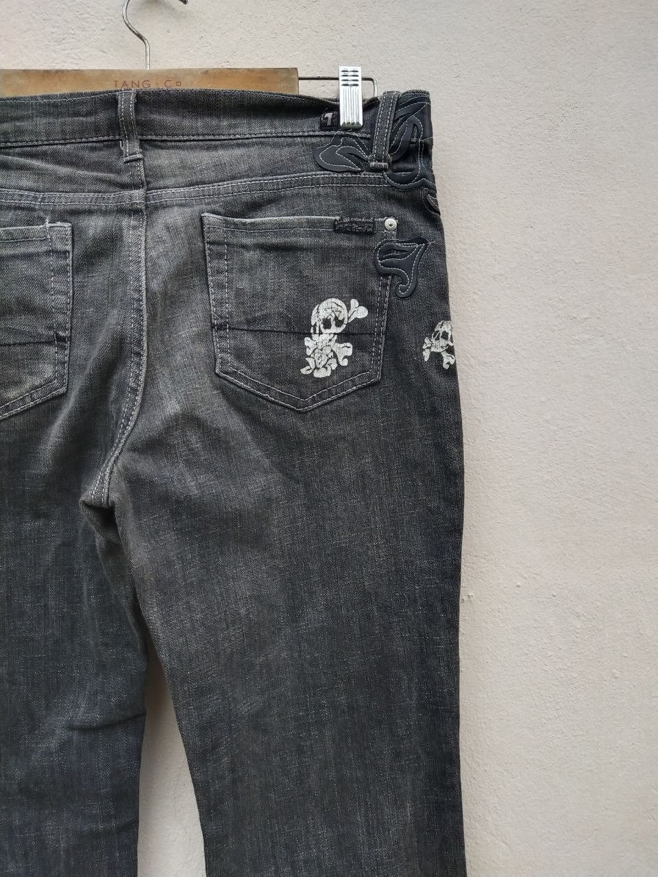 7 For All Mankind Vintage Skull Bone Printed 7 For All Mankind Denim Jeans Size US 32 / EU 48 - 16 Thumbnail