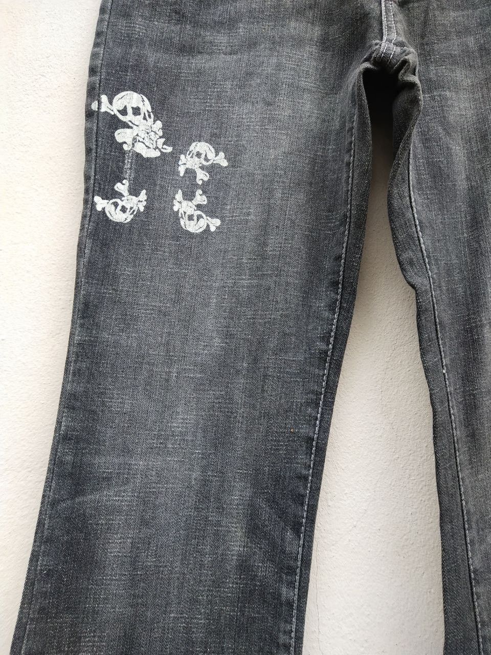 7 For All Mankind Vintage Skull Bone Printed 7 For All Mankind Denim Jeans Size US 32 / EU 48 - 7 Thumbnail