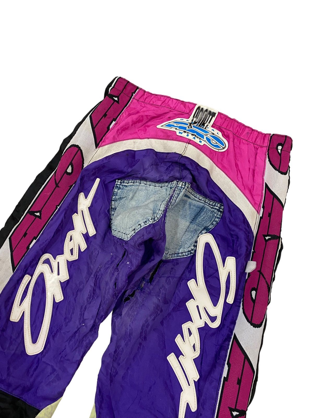 Sports Specialties × Vintage ⚡️VTG 90’s AXO MOTOCROSS FINLAND RACING PANT Size US 30 / EU 46 - 7 Thumbnail