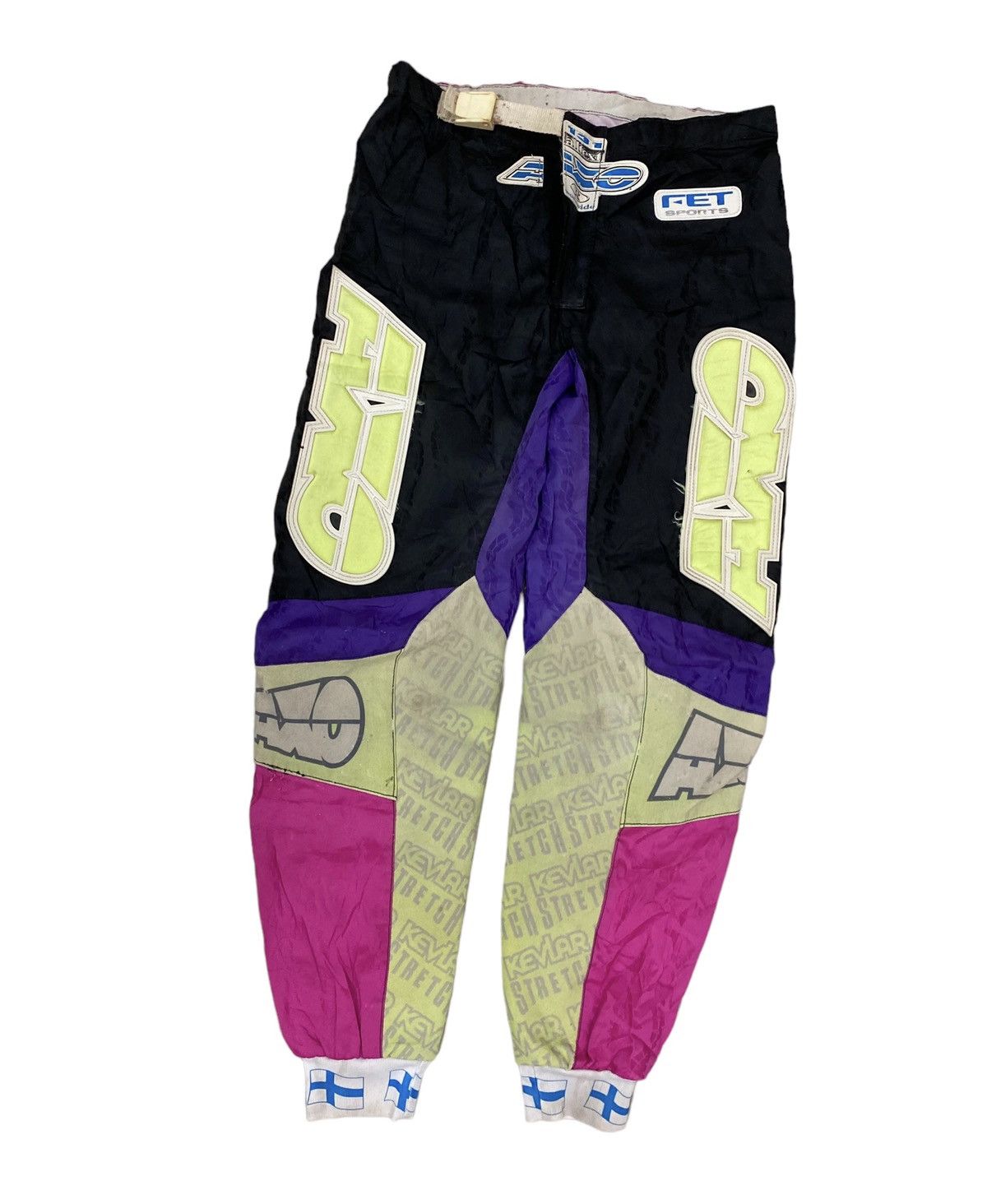 Sports Specialties × Vintage ⚡️VTG 90’s AXO MOTOCROSS FINLAND RACING PANT Size US 30 / EU 46 - 3 Thumbnail
