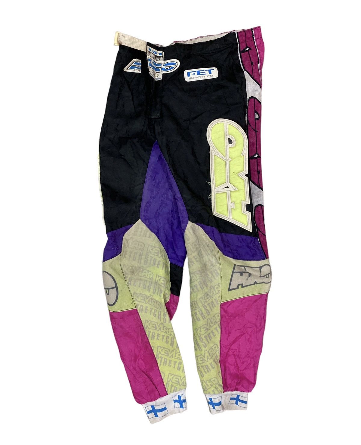 Sports Specialties × Vintage ⚡️VTG 90’s AXO MOTOCROSS FINLAND RACING PANT Size US 30 / EU 46 - 10 Thumbnail