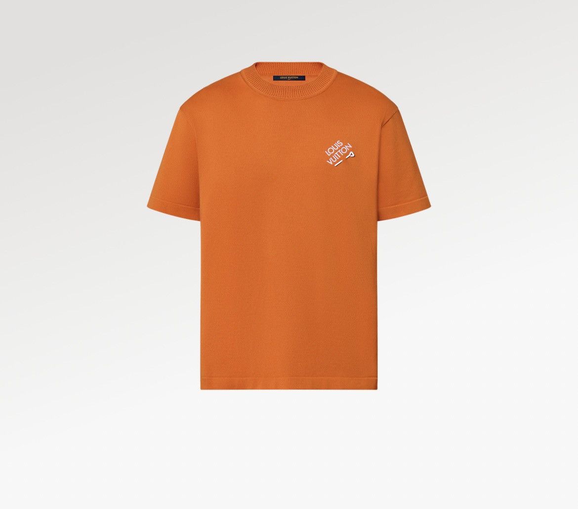 Louis Vuitton Orange Monogram Jacquard Crew Neck Sweatshirt M Louis Vuitton  | The Luxury Closet