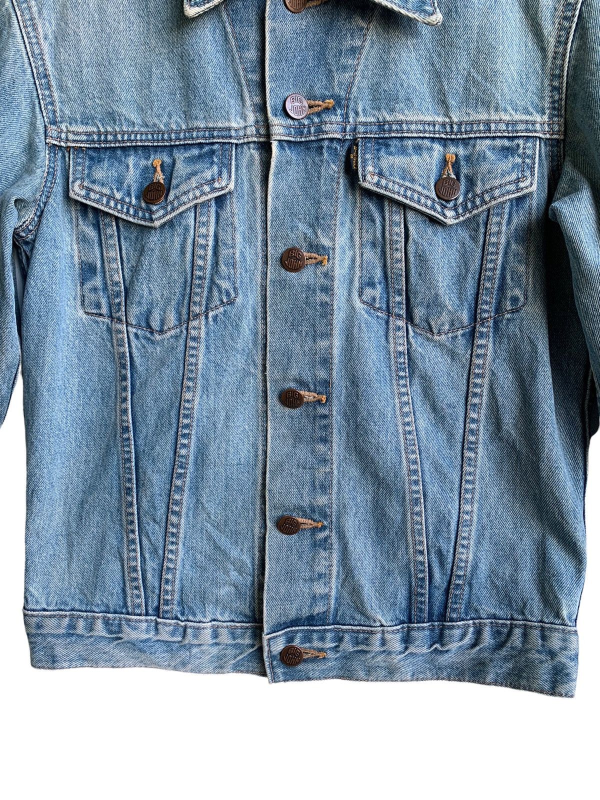 Big John × If Six Was Nine × Vintage Vintage 90s Big John Trucker Denim Jacket Size US S / EU 44-46 / 1 - 4 Thumbnail