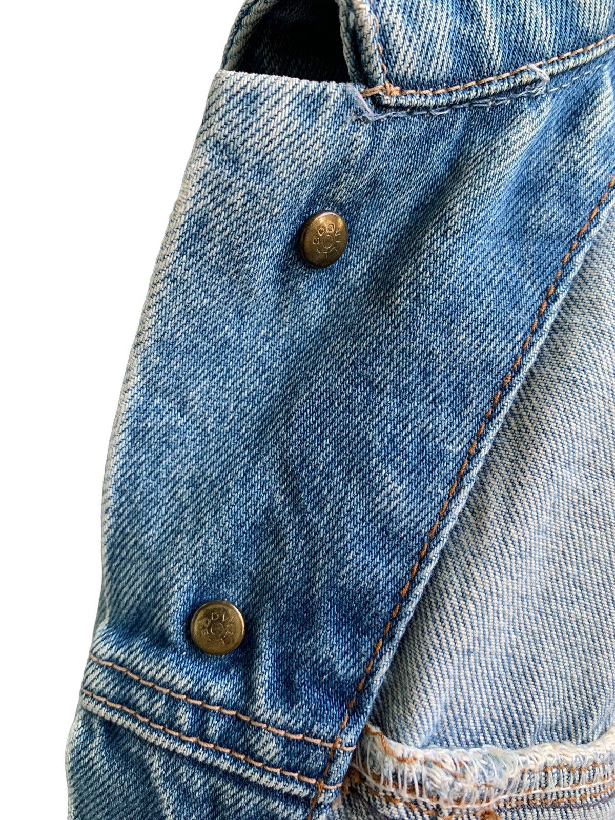 Big John × If Six Was Nine × Vintage Vintage 90s Big John Trucker Denim Jacket Size US S / EU 44-46 / 1 - 17 Thumbnail